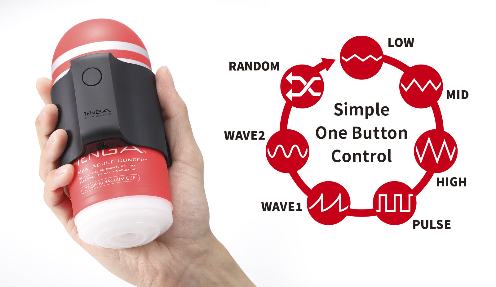 TENGA CUP VIBRATOR Banner