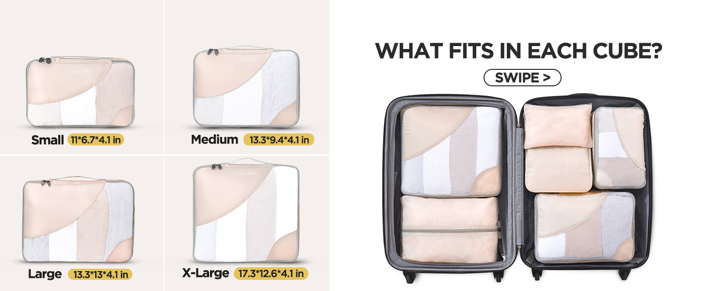 packing cubes