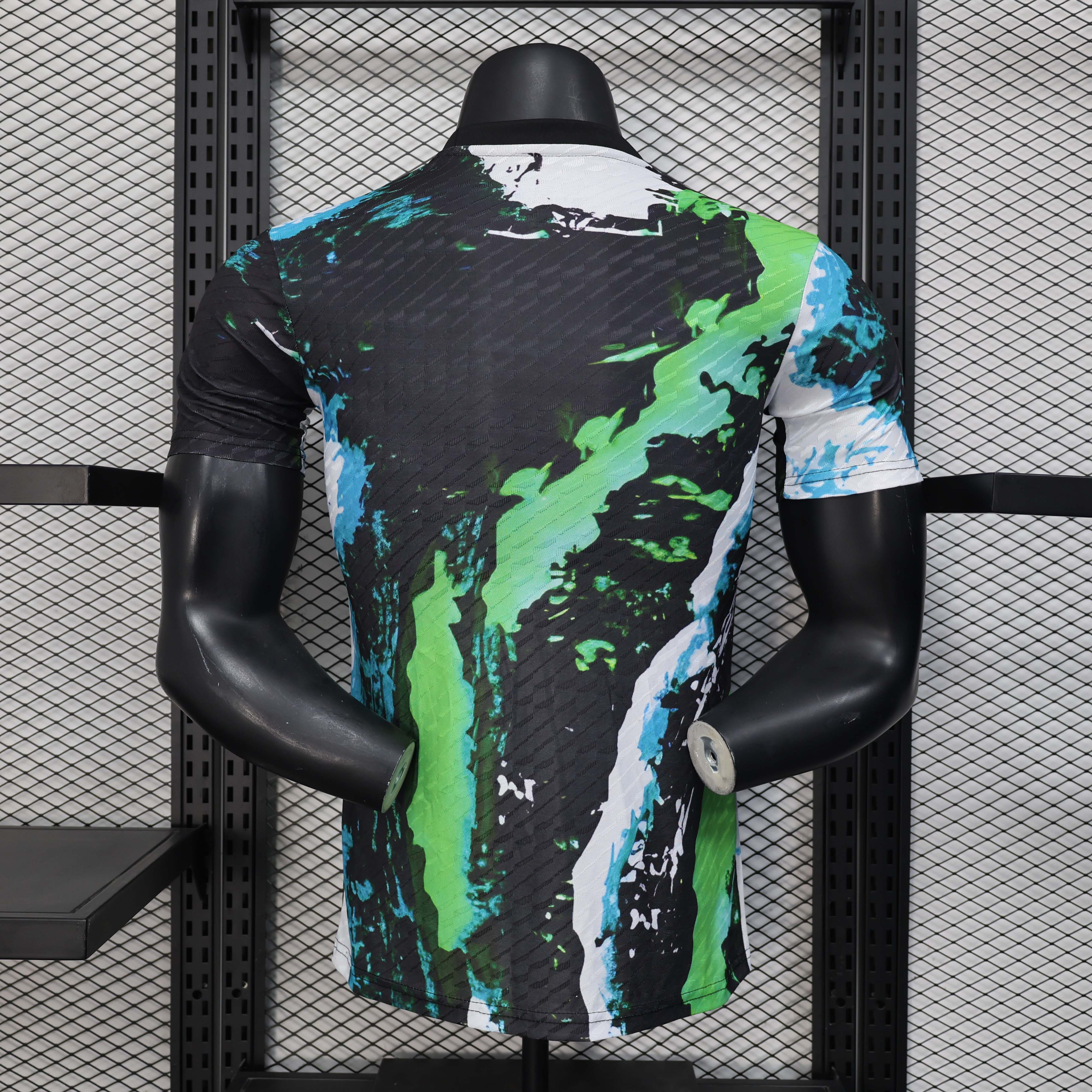 2025/2026 Player Version Real Madrid Special Edition Black and green Football Shirt 1:1 Thai Quality:football jersey mysite: unitedjerseyfootball 邓江浪:football