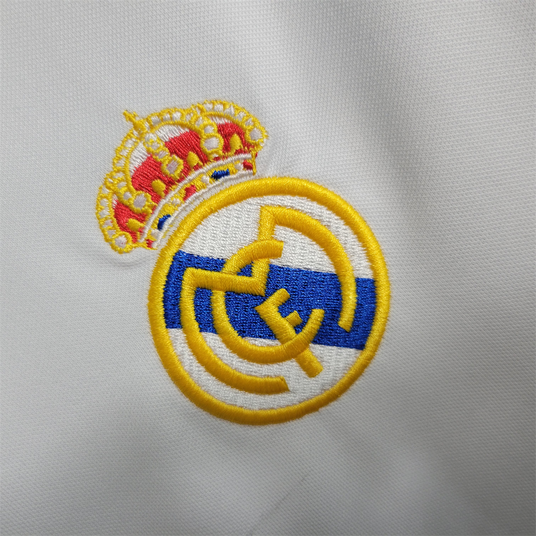 JerseysGala.com | Retro Real Madrid 00-01 Home Stadium Jersey -Customize Name, Number and Patch | Worldwide Shipping