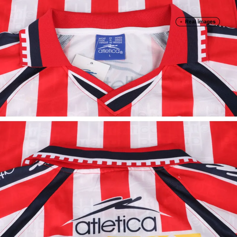 1999-00 Chivas Home soccer jersey-Retro version: Ajax 24-25 Home Stadium Jersey - Fans Version mysite: Adidas luxuryfootballshirts.com: https://www.luxuryfootballshirts.com/