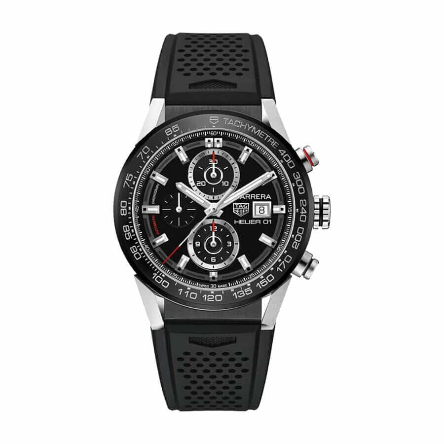 TAG Carrera Black Rubber Replica-fasswatch
