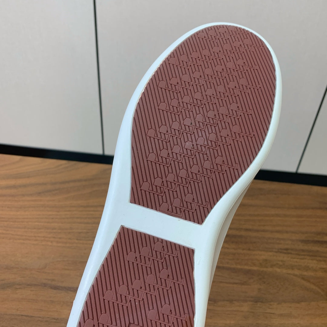 LP SNEAKERS IN SLATE GREY CALFSKIN WHITE SOLE、mysite、Cacoeks