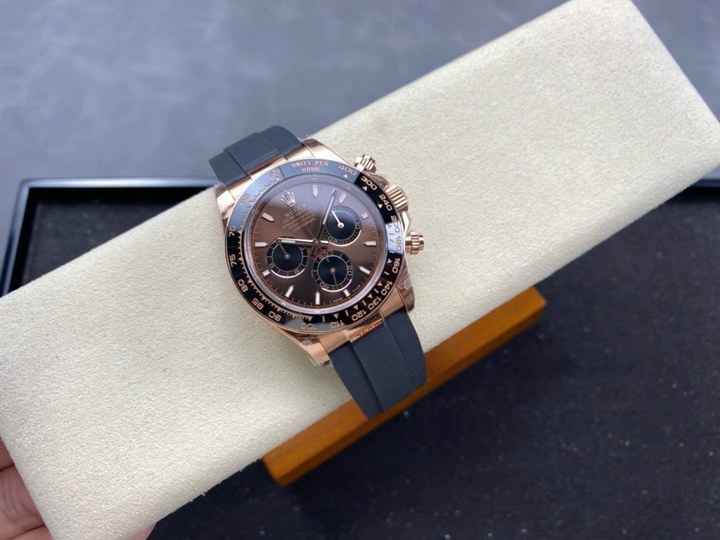 Đồng Hồ Rolex Cosmograph Daytona M116515LN-0041 Chế Tác Nặng 152 Grams Xưởng QF 40mm (1)