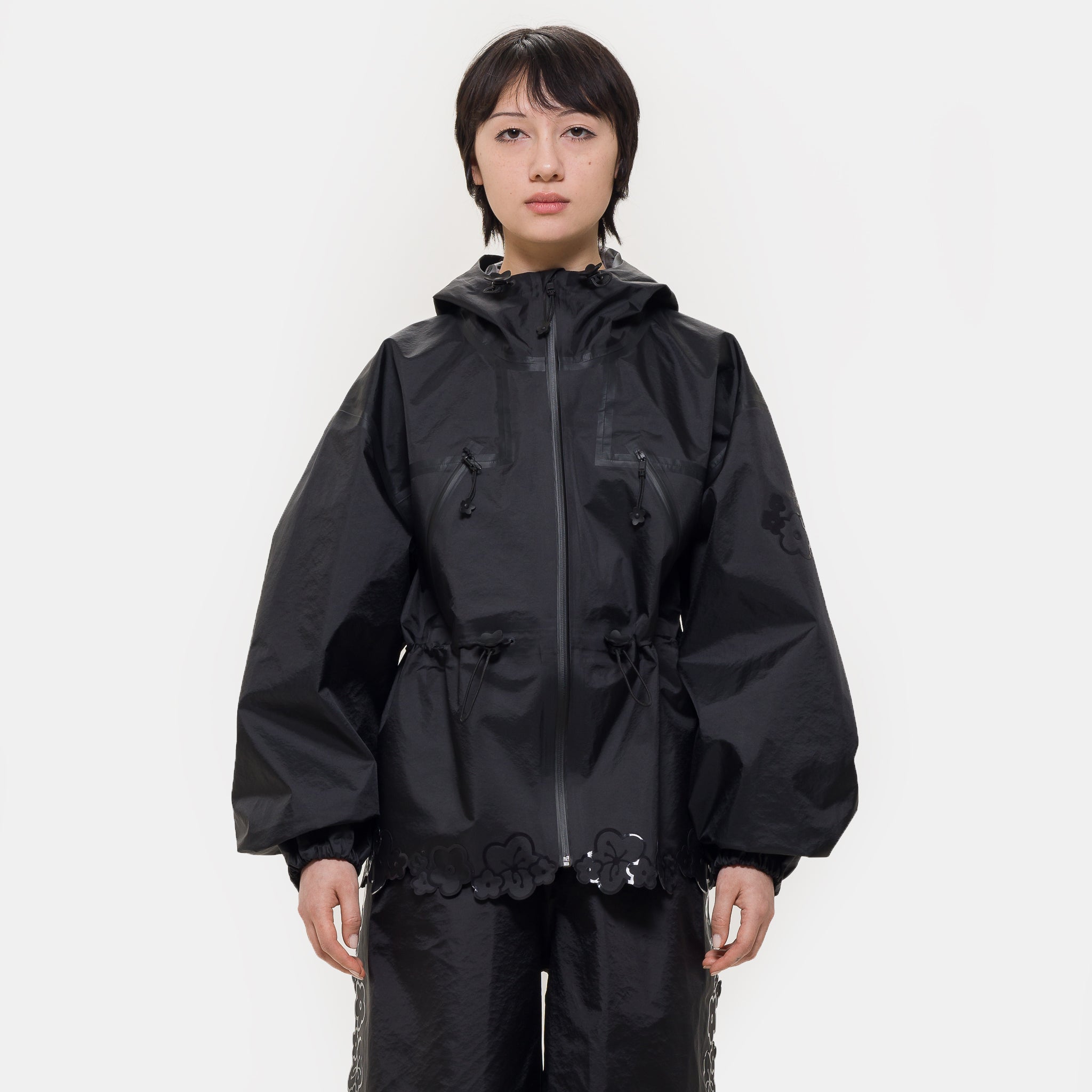 Cecilie Bahnsen Short Mountain Jacket in Black