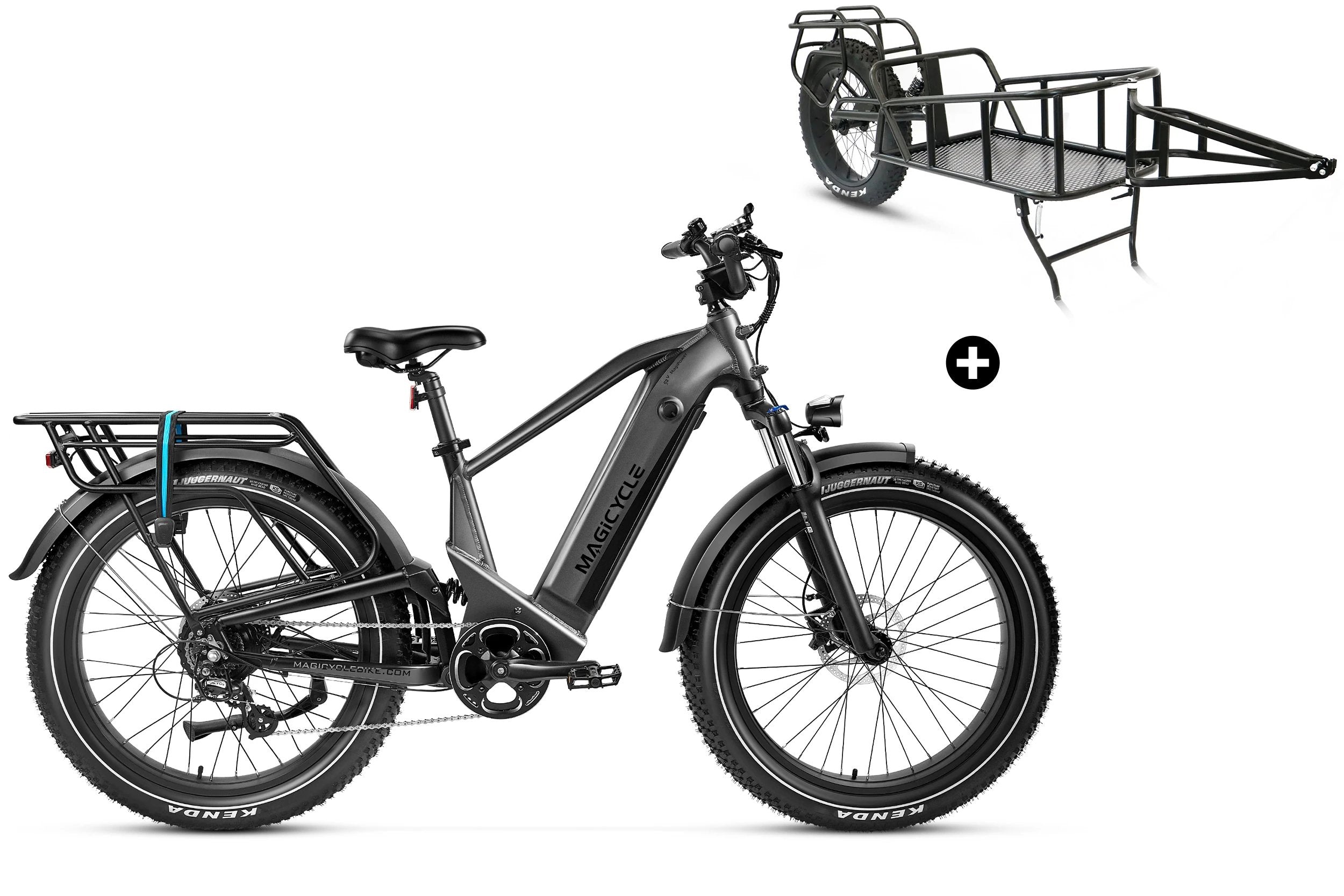 Magicycle Deer Step-Over Full Suspension Ebike SUV - Touring Version、mySite、bearsvspackers
