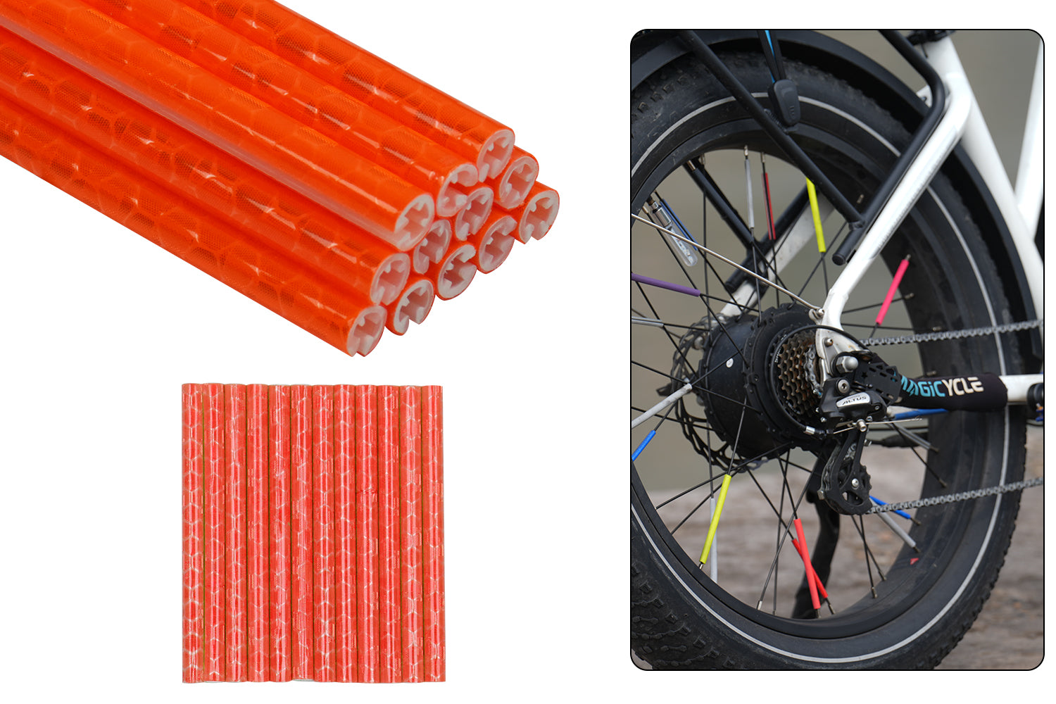 Ebike Spoke reflectors, 36 Pieces Reflective Spoke Covers、mySite、bearsvspackers