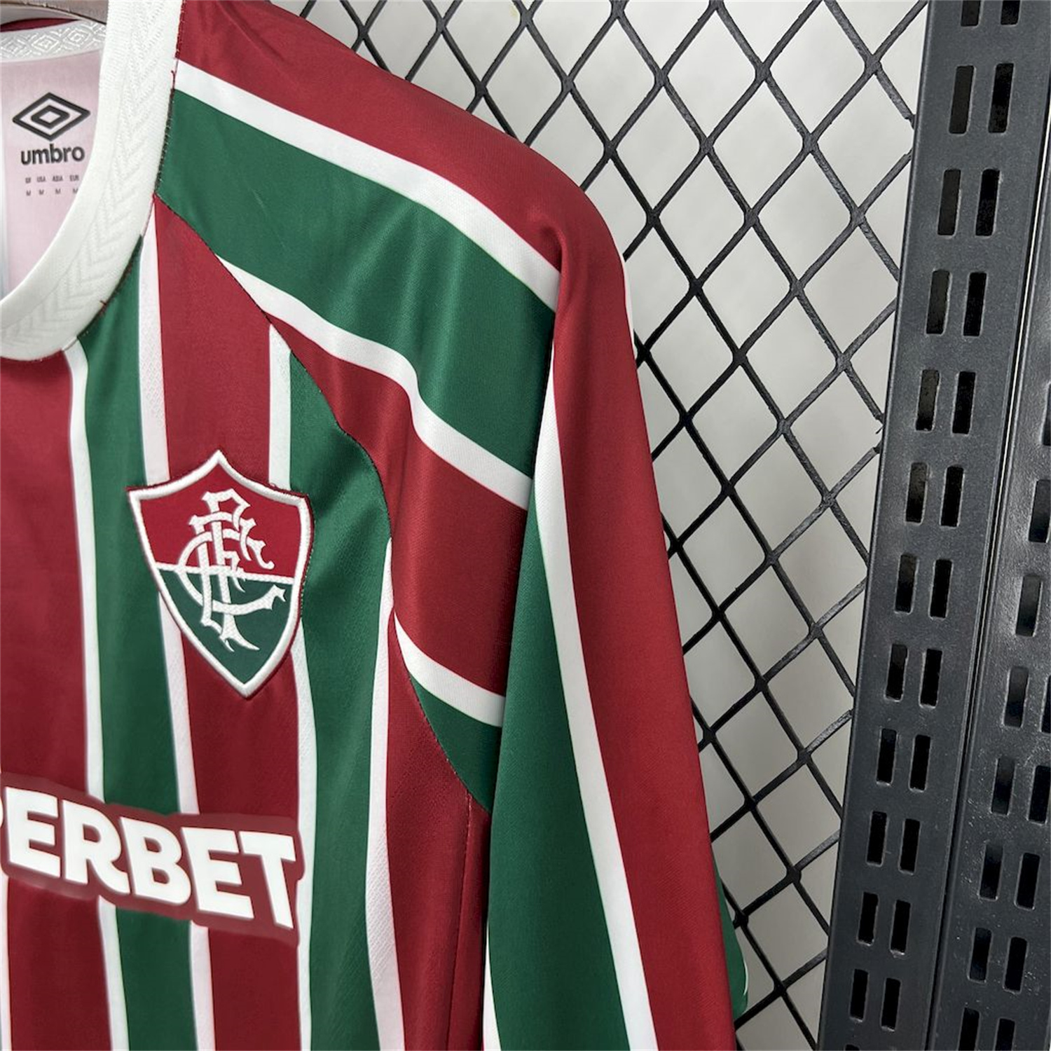 UltraTrikot-Fluminense 25-26 Home Long Sleeves Jersey - Fans Version