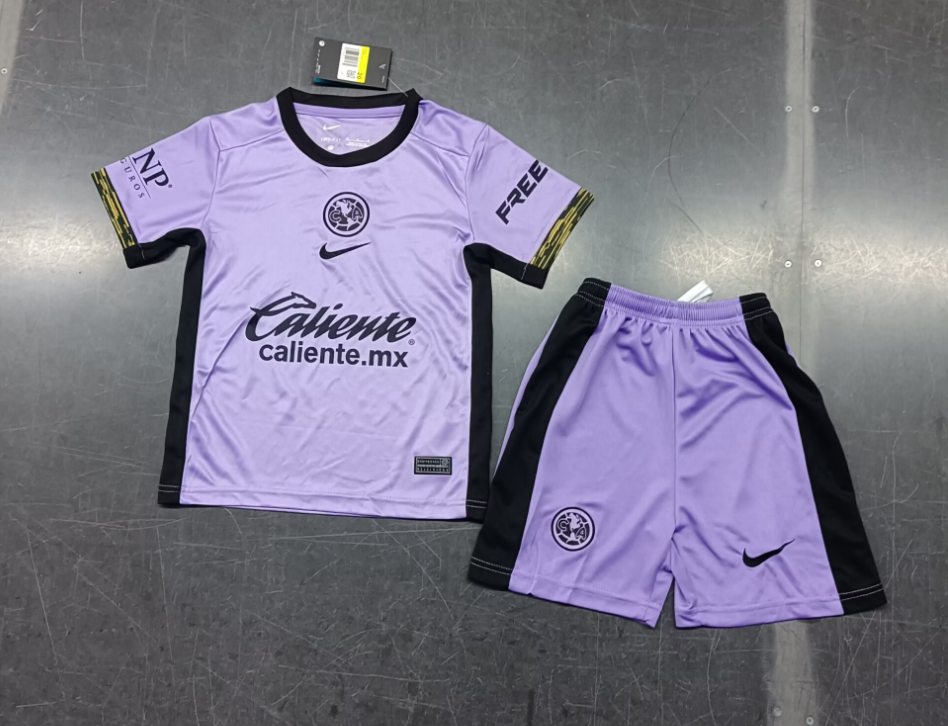 23/24 Club America Third Football Jersey Kids Size Suit-mysite Custom Football Kit- Nextkits