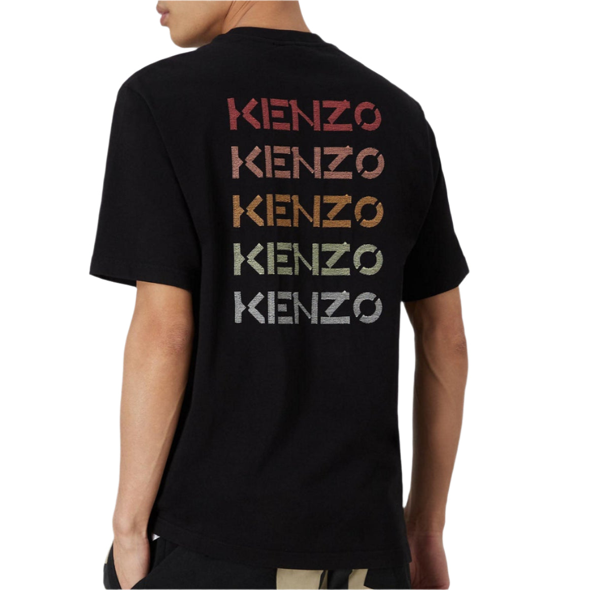 Kenzo Seasonal Logo Relax T-Shirt Black、mysite、Cacoeks