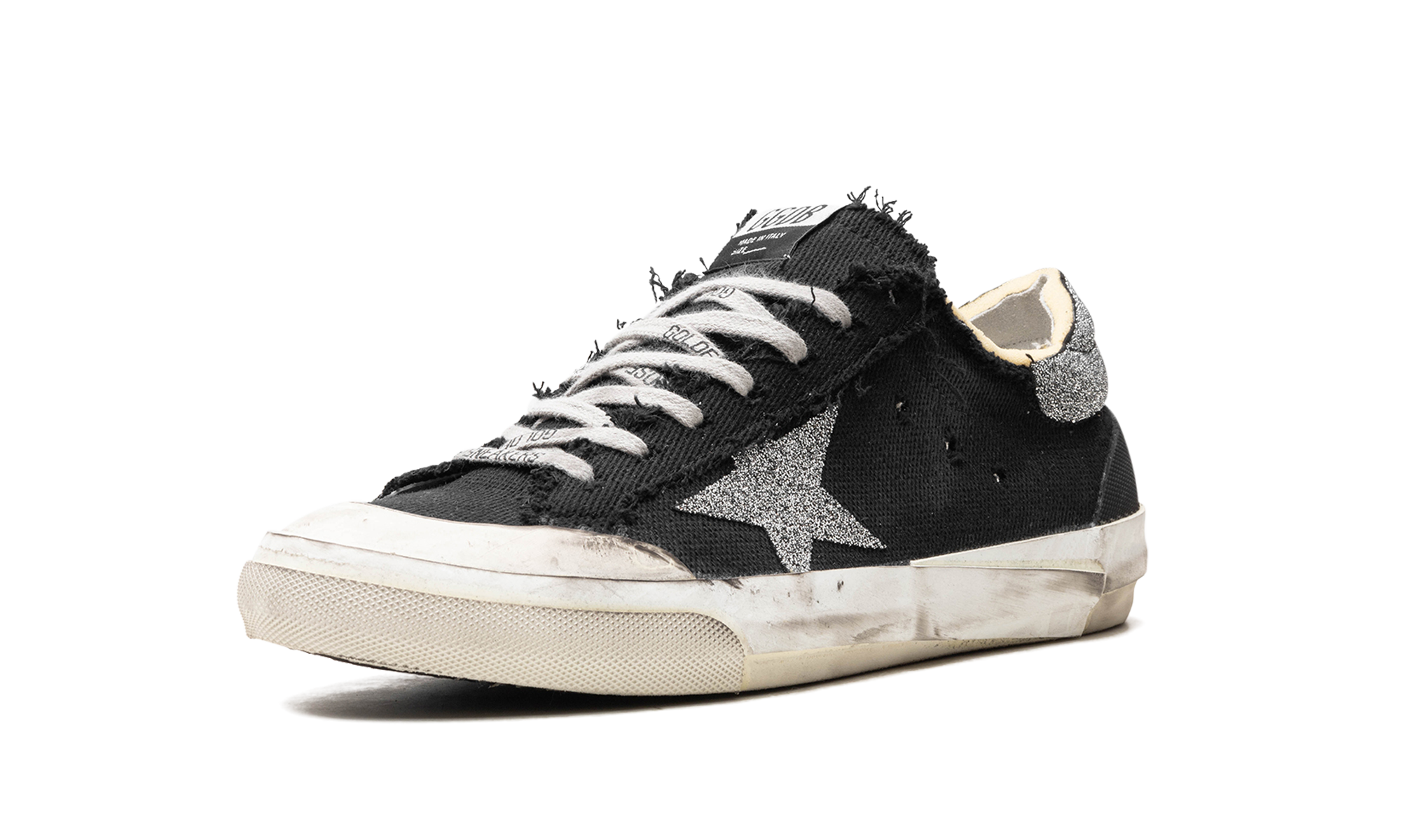 SUPER-STAR PENSTAR CANVAS UPPER CRYSTAL STAR AND HEEL MULTIFOXING "BLACK CRYSTAL"、mysite、Cacoeks