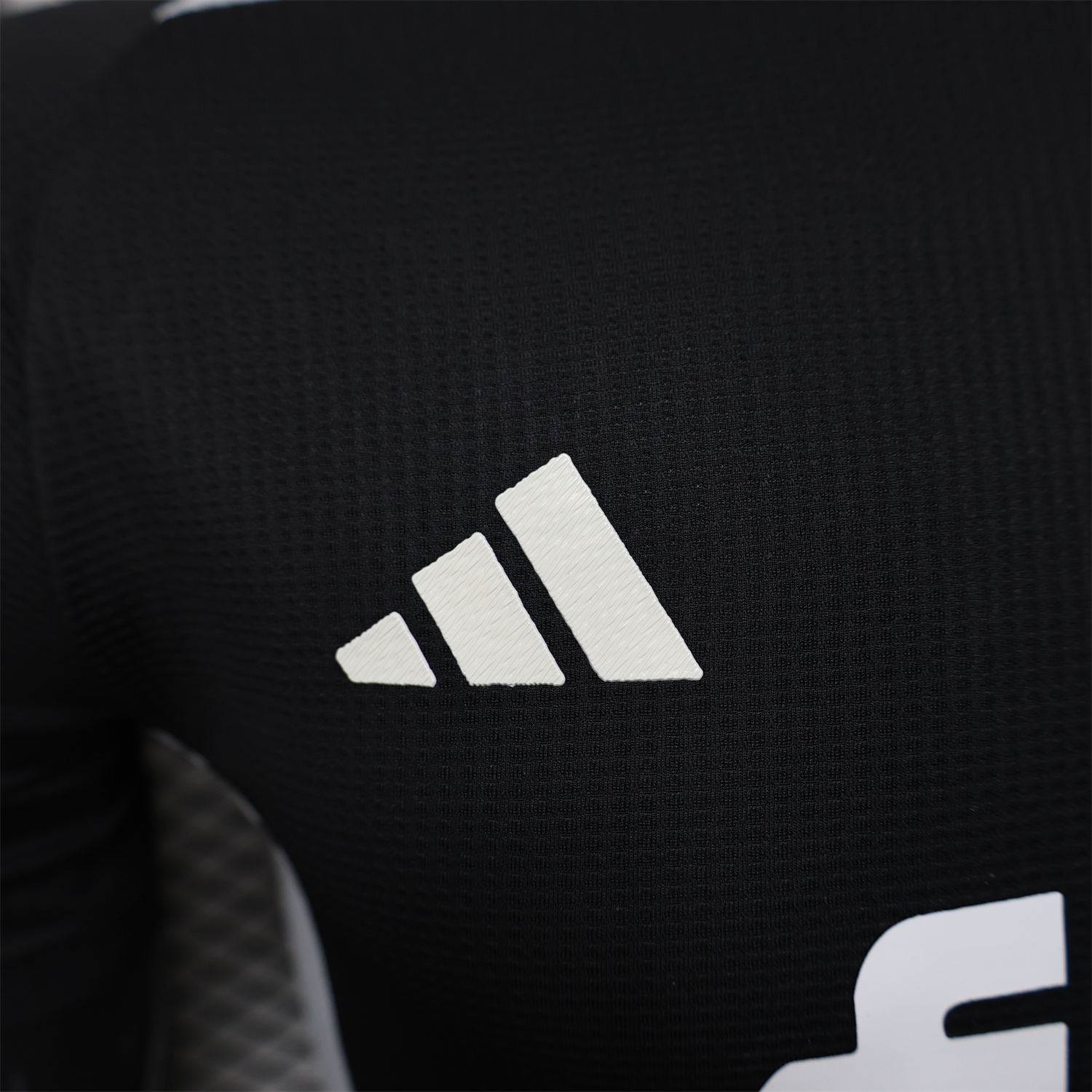 UltraTrikot-Algeria 25-26 Pure Black with White Chest Text Jersey - Player Version