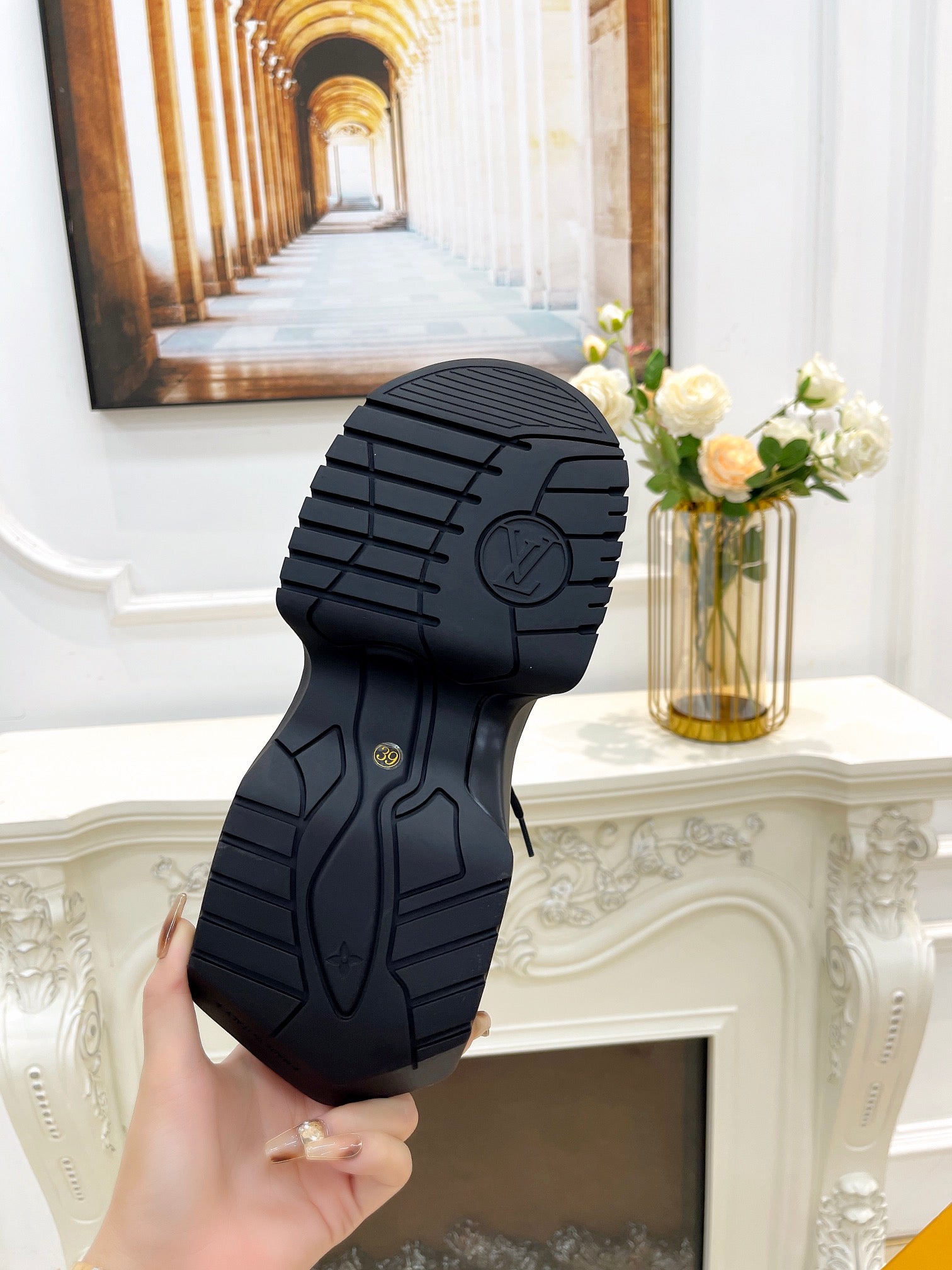 LV ARCHLIGHT 2.0 PLATFORM SNEAKER IN BLACK MIX CHOCOLATE BROWN MIX OF MATERIALS、mysite、Cacoeks