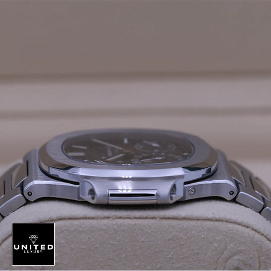 Patek Philippe 5712/1A Moon Phase Replica 6 Patek Philippe 57121A-001 Nautilusd Steel Blue Dial Moon Phase Replica