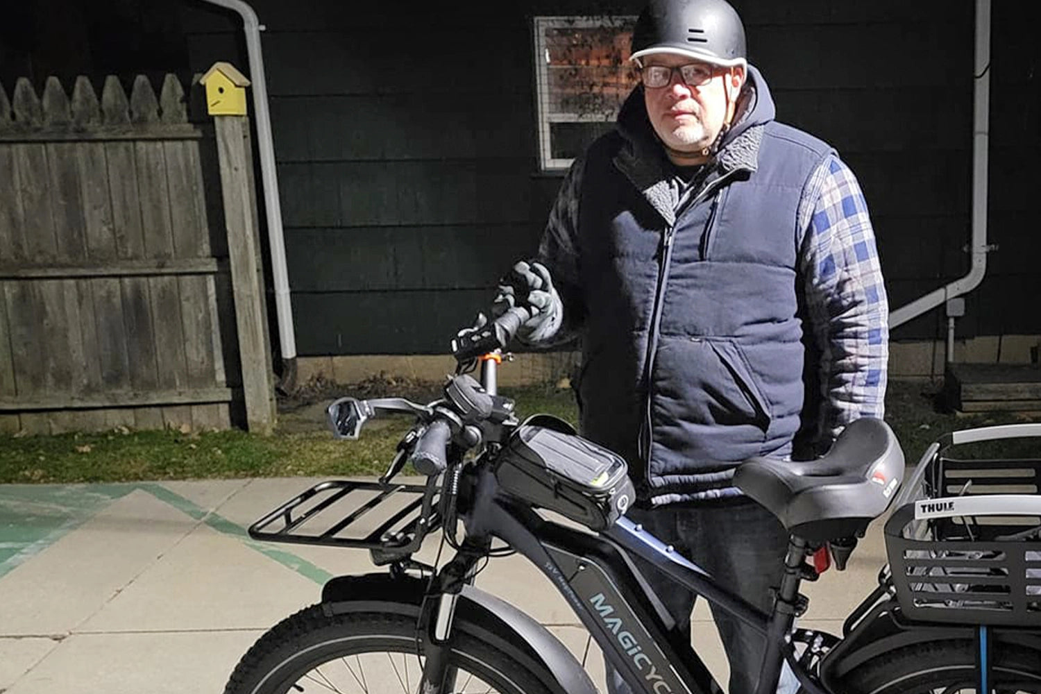 Magicycle Ebike Front Rack、mySite、bearsvspackers