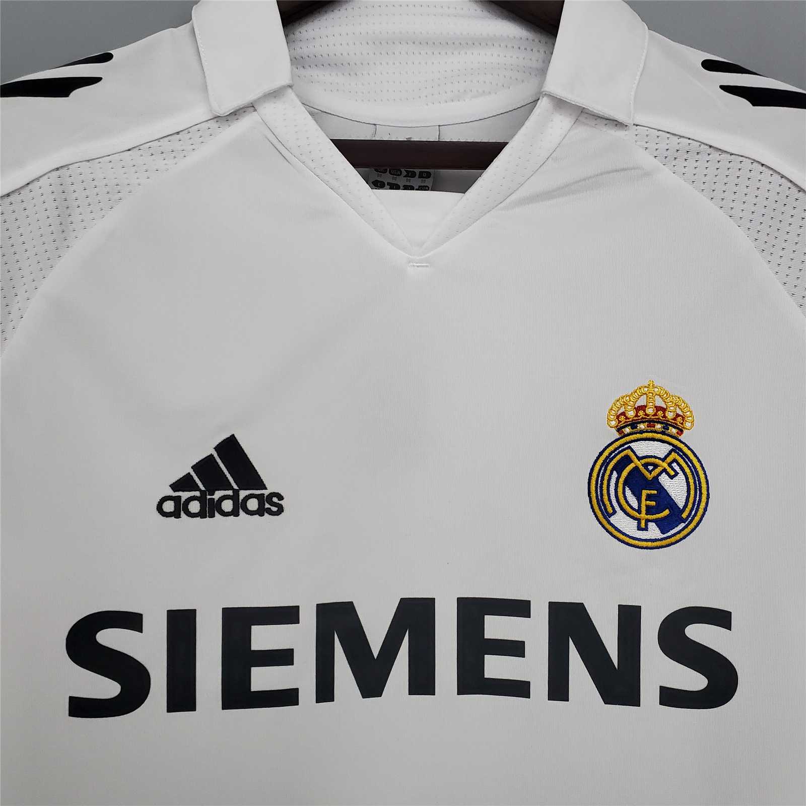 05-06 Real Madrid home long sleeves soccer jersey-Retro version: Ajax 24-25 Home Stadium Jersey - Fans Version mysite: Adidas luxuryfootballshirts.com: https://www.luxuryfootballshirts.com/