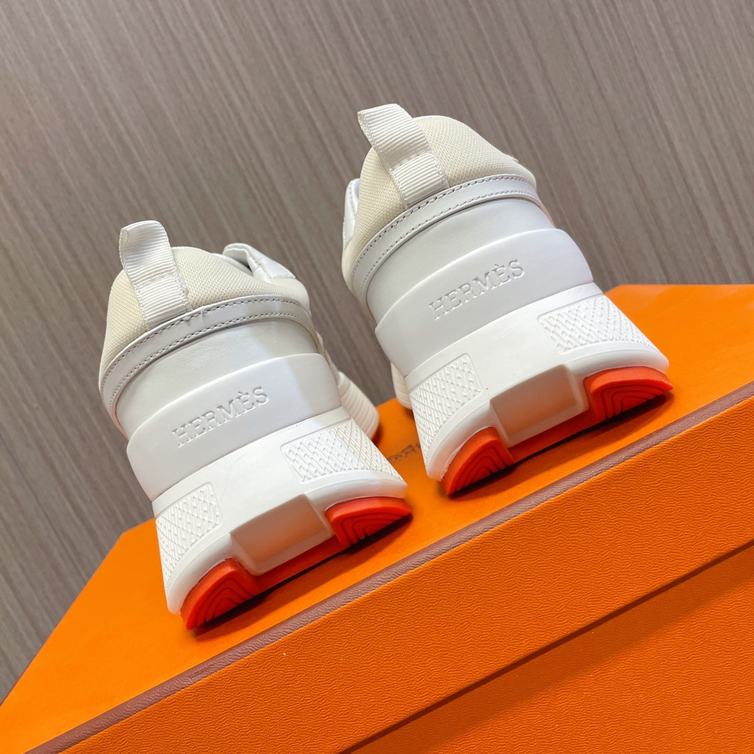 GIGA SNEAKER BLUE PASTEL PINK WHITE CALFSKIN、mysite、Cacoeks