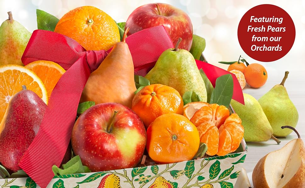 Orchard Favorites Fruit Basket Gift