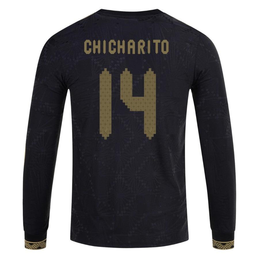 Mexico Chicharito 2025 Special Edition Long Sleeve Authentic Player Third Jersey by adidas-mysite Custom Football Kit- Nextkits