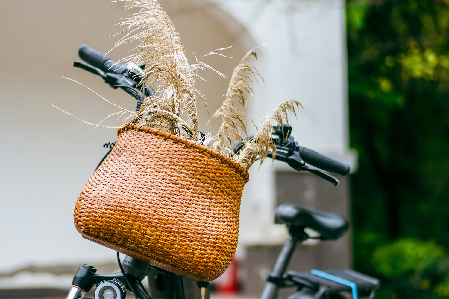 Handmade Bike Handlebar Classic Willow Basket、mySite、bearsvspackers