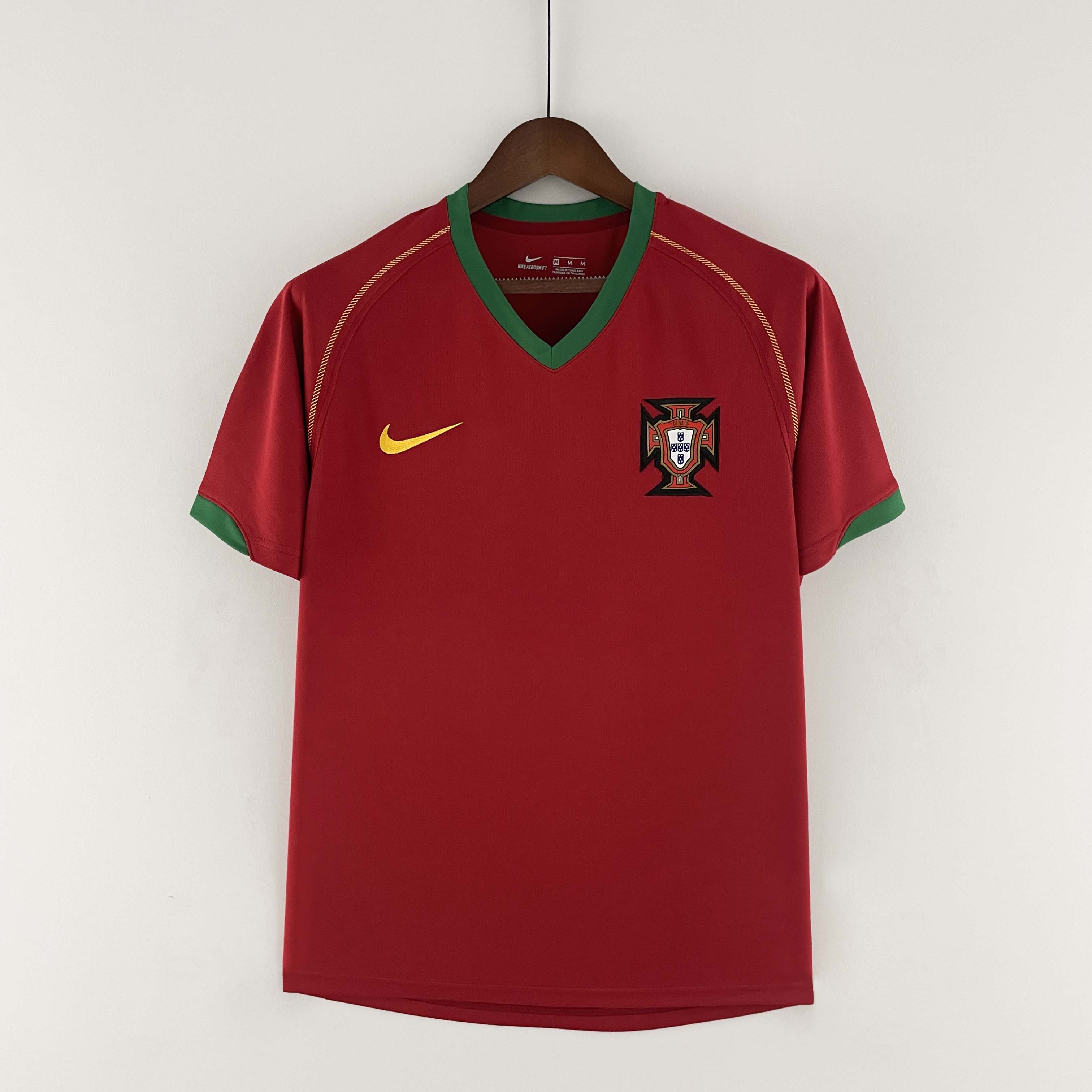 2006 Retro Portugal Home Football Shirt-mysite Custom Football Kit- Nextkits
