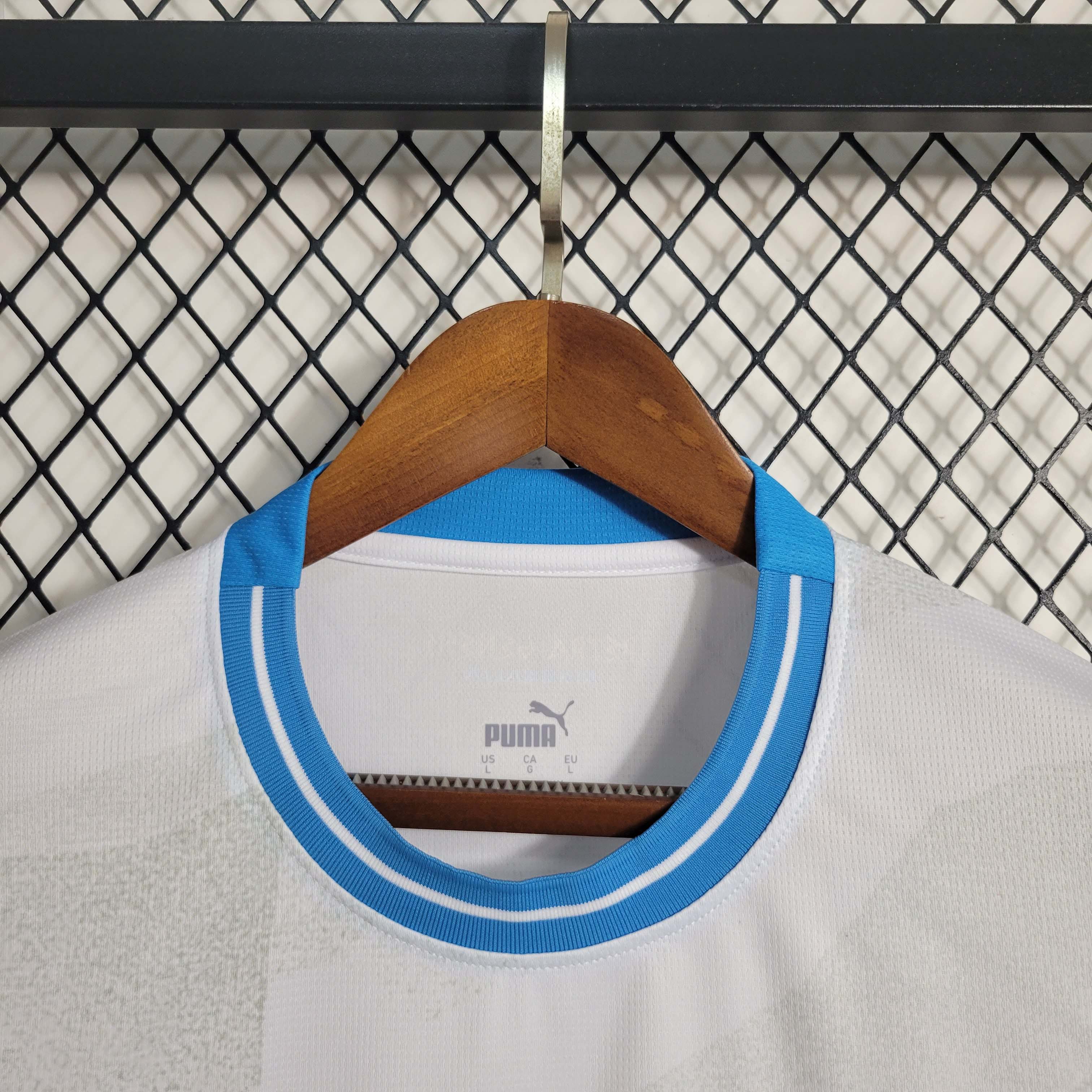 2023/2024 Olympique de Marseille Home Football Jersey:football jersey mysite: unitedjerseyfootball 邓江浪:football