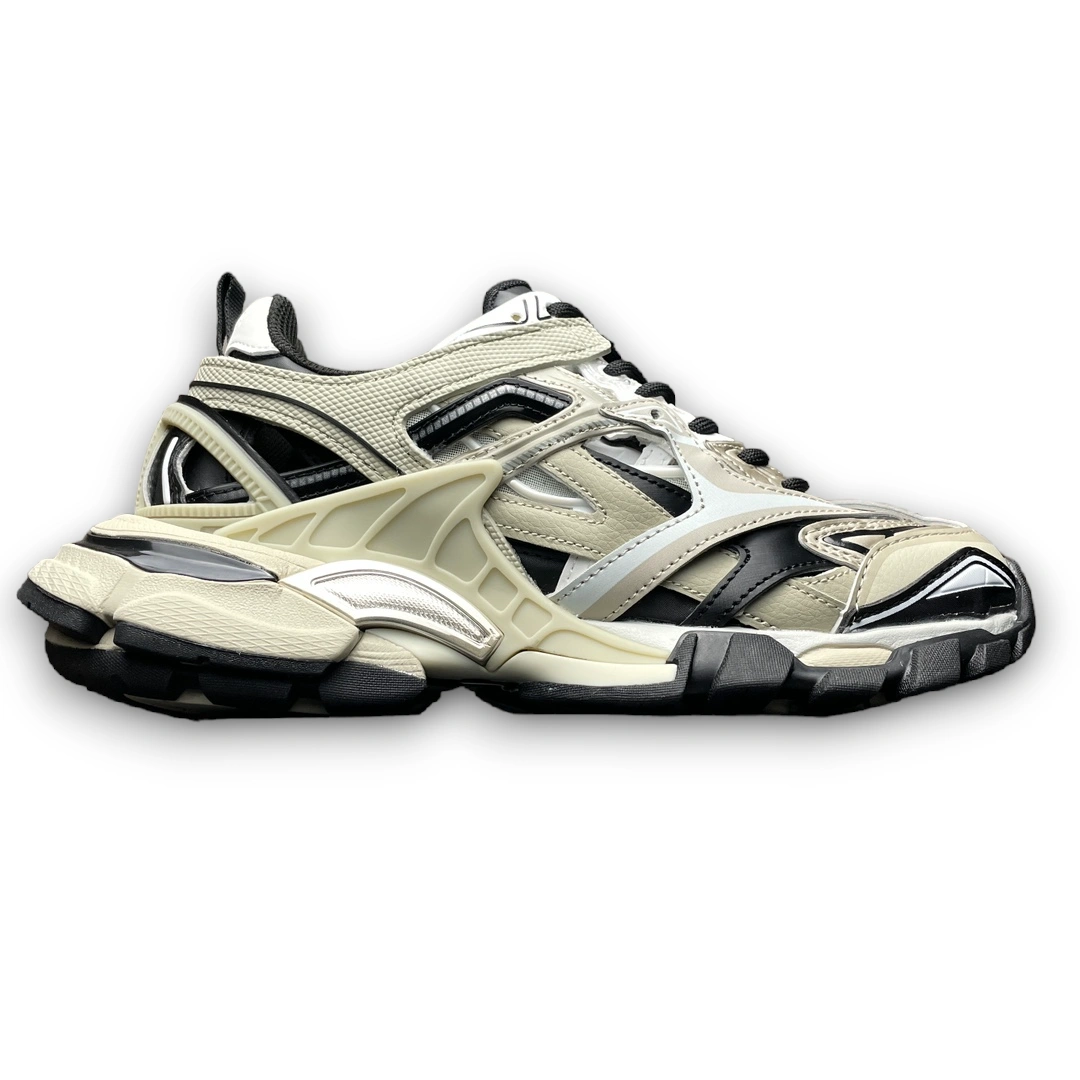 Balenciaga Track 2.0 Trainers In Beige Black、mysite、Cacoeks