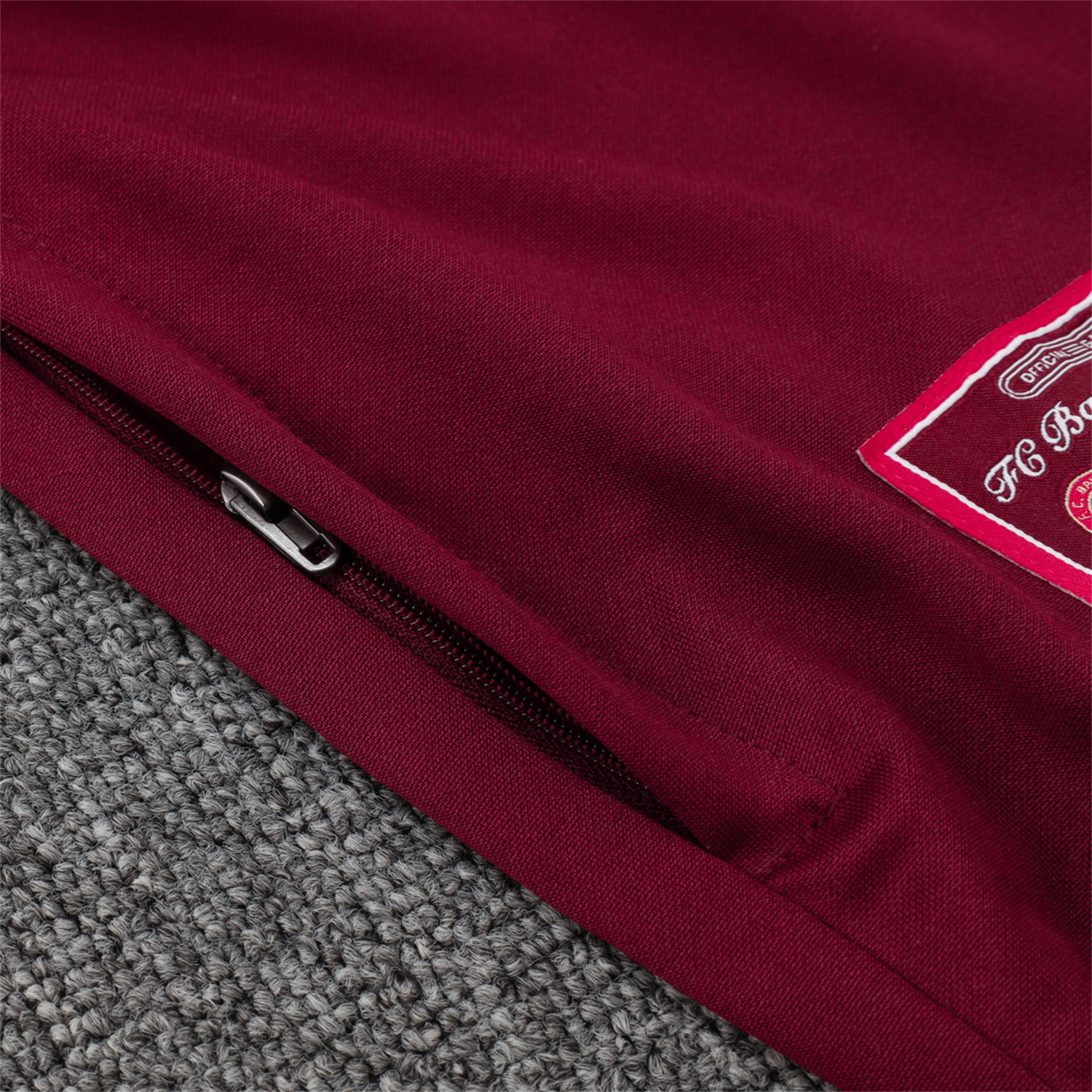 UltraTrikot-Bayern Munich 25-26 Originals Terrace Icon Jacket Training Tracksuit - Deep Red