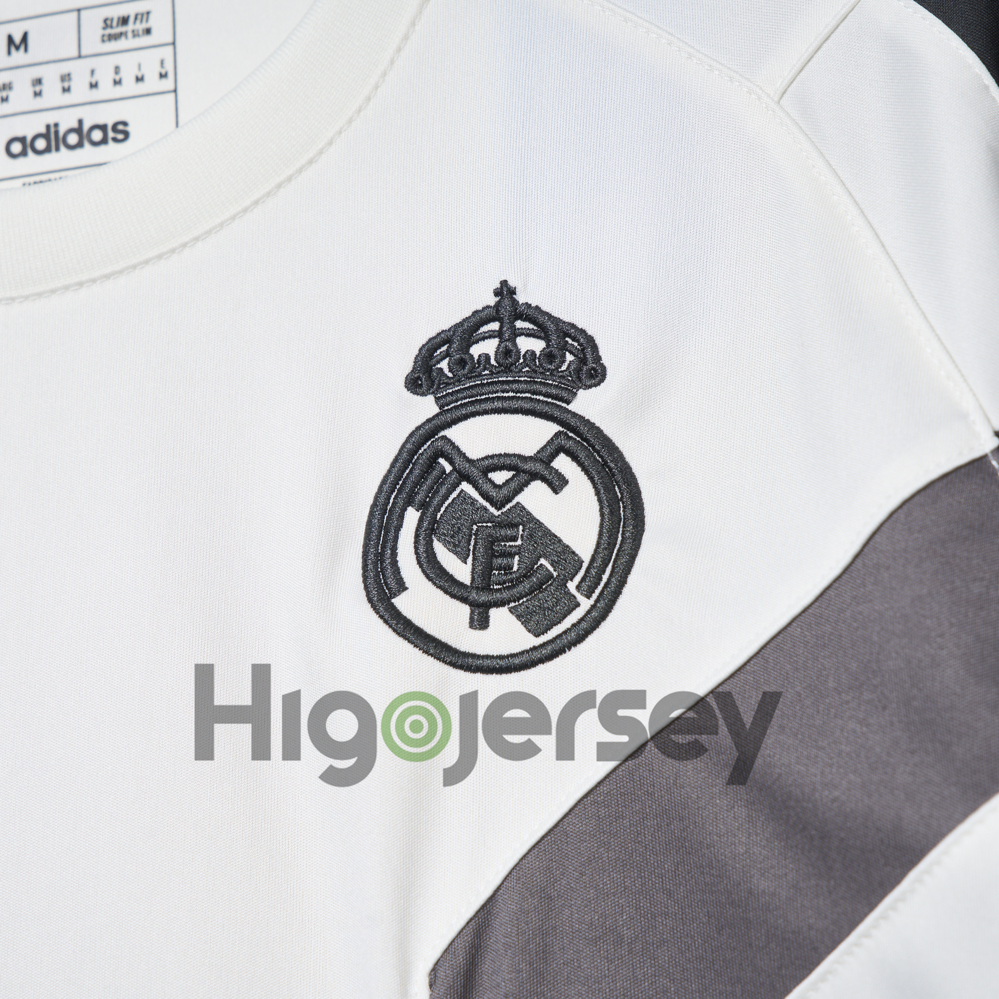 Higojerseys-Real Madrid 24-25 Throwback Originals T-Shirt - White