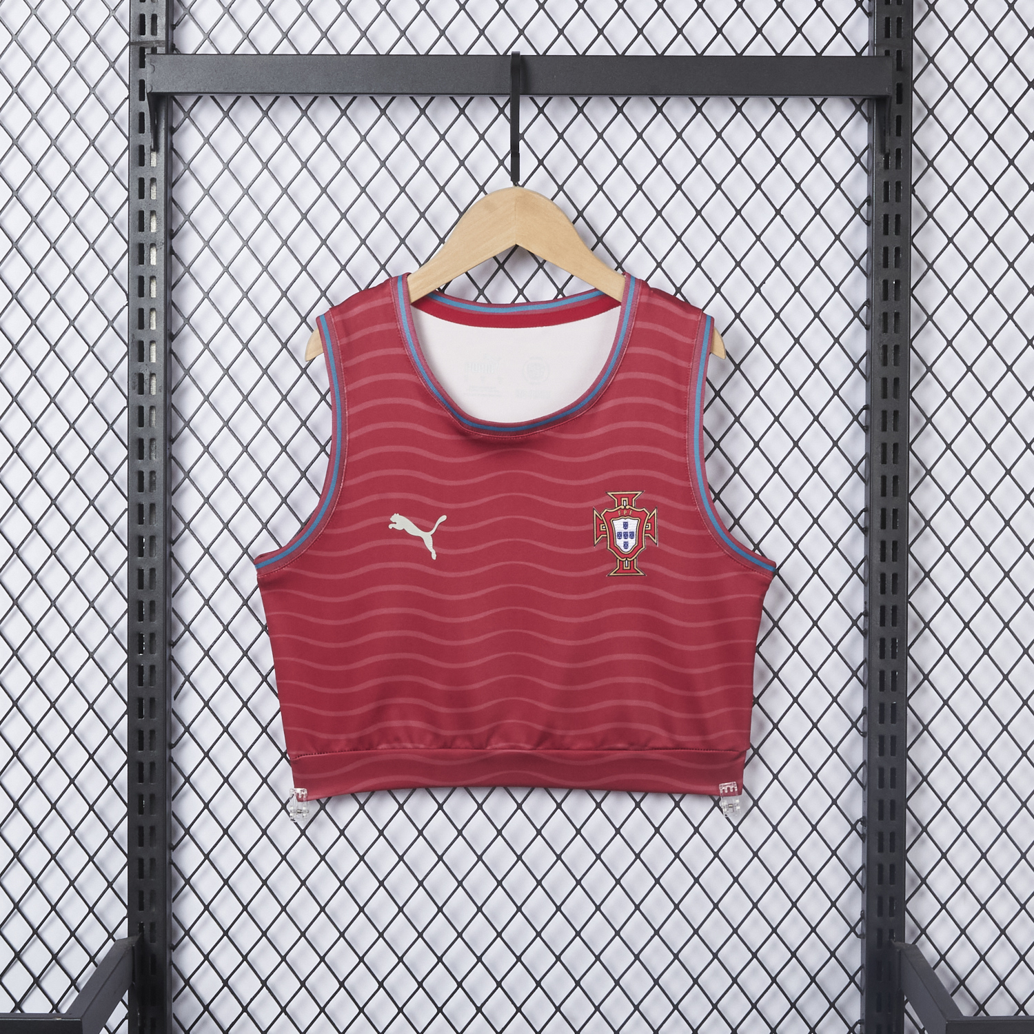 GlobeJersey-Women's Portugal 2026 Home Yoga Vest