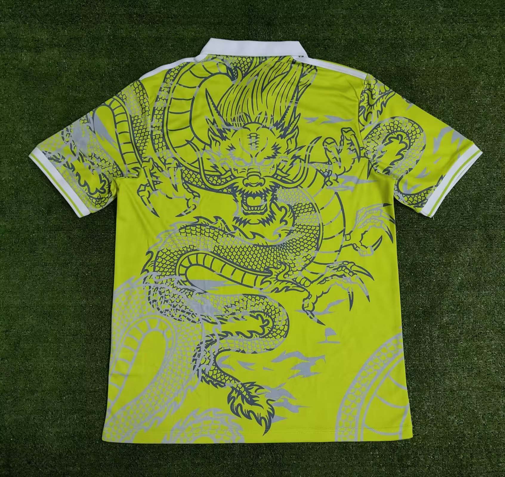 2023/2024 Real Madrid Chinese Dragon fluorescence Football Shirt:football jersey mysite: unitedjerseyfootball 邓江浪:football