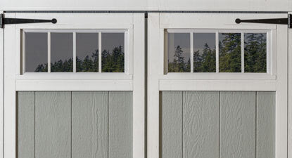 Ez fit kits woodsman shed optional Transom window