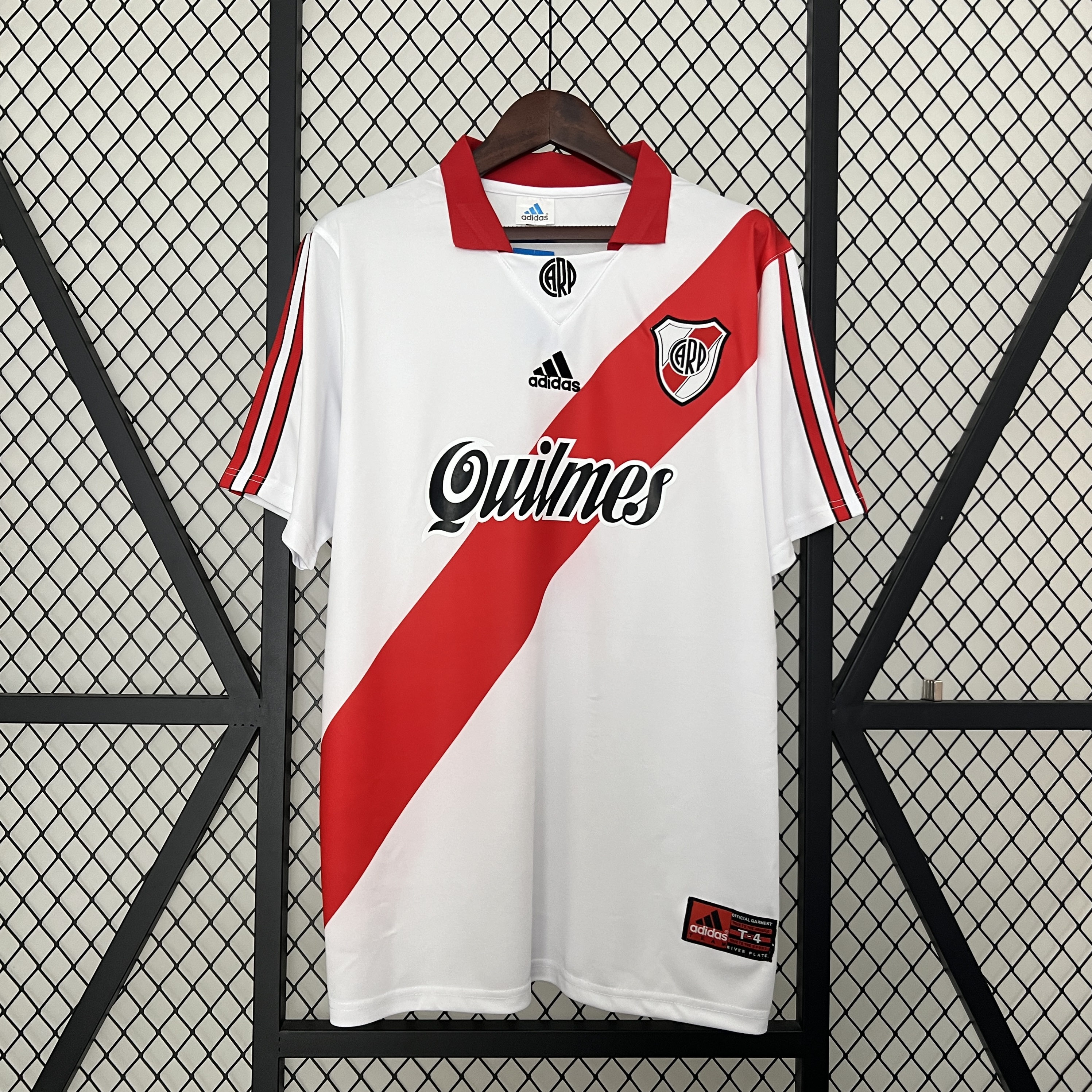 ManixJersey.com | Retro River Plate 1998-99 Home Stadium Jersey -Customize Name, Number and Patch | Worldwide Shipping