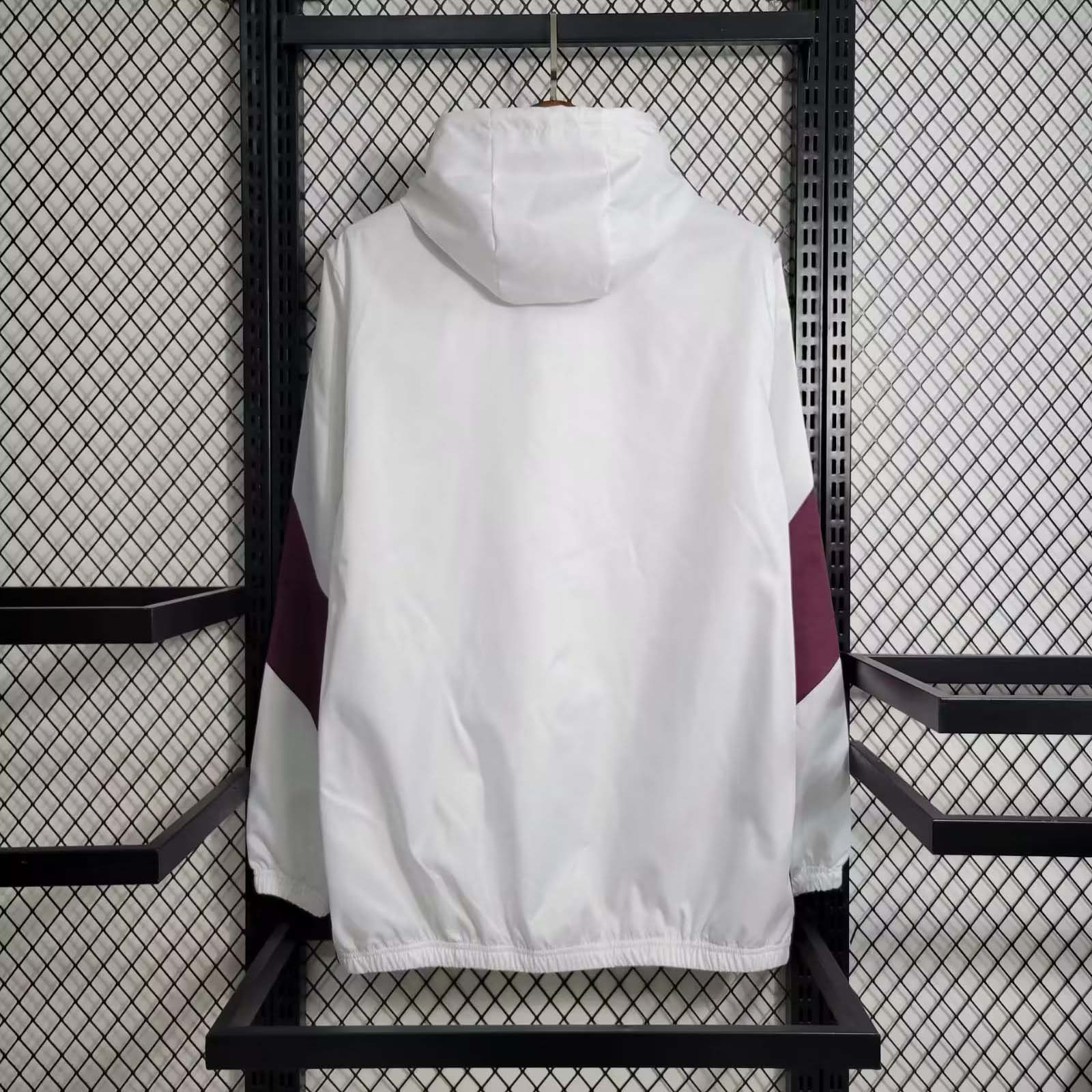 2023/2024 Manchester City Jersey Windbreaker White and purple:football jersey mysite: unitedjerseyfootball 邓江浪:football