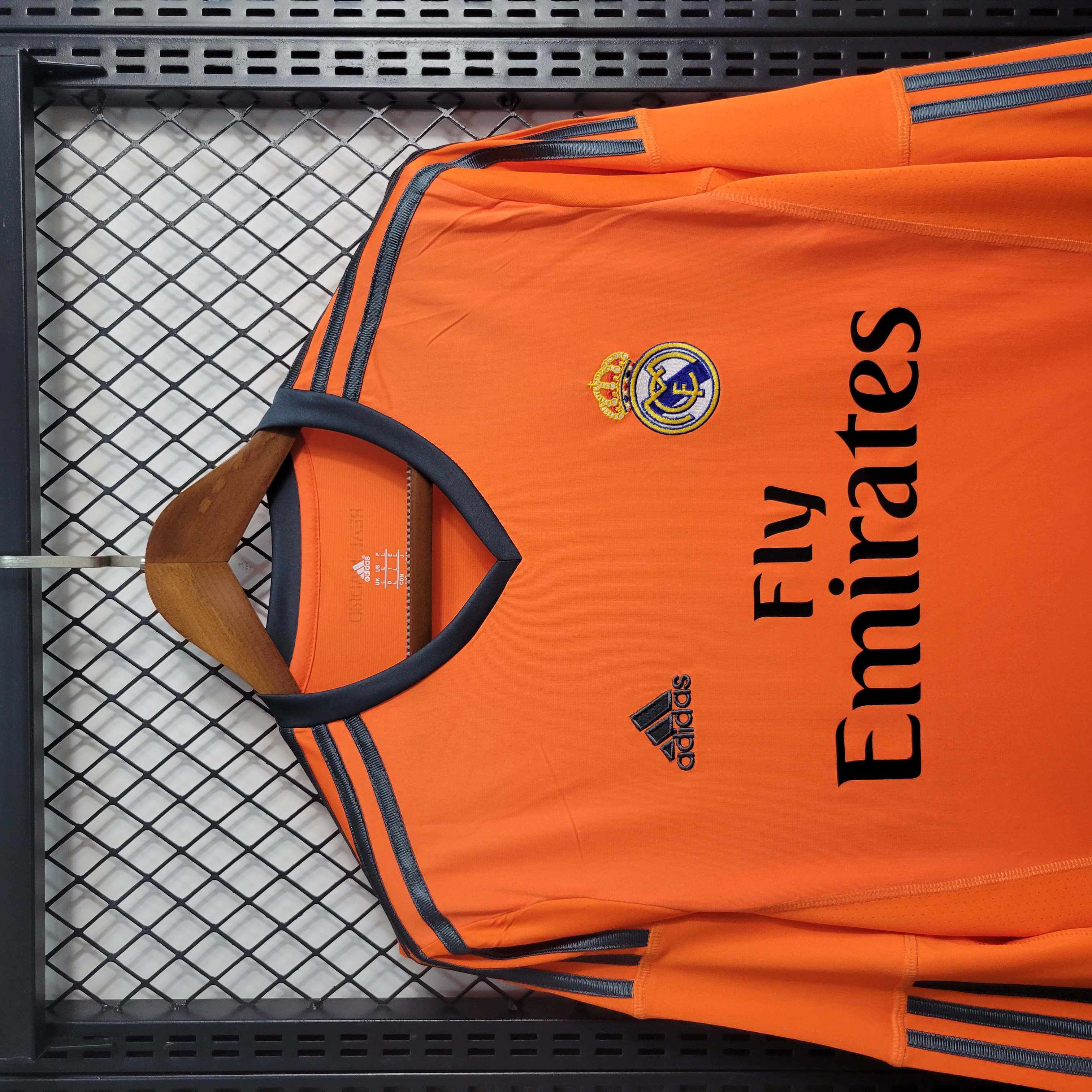 JerseysGala.com | Retro Real Madrid 13-14 Third Long Sleeve Jersey -Customize Name, Number and Patch | Worldwide Shipping