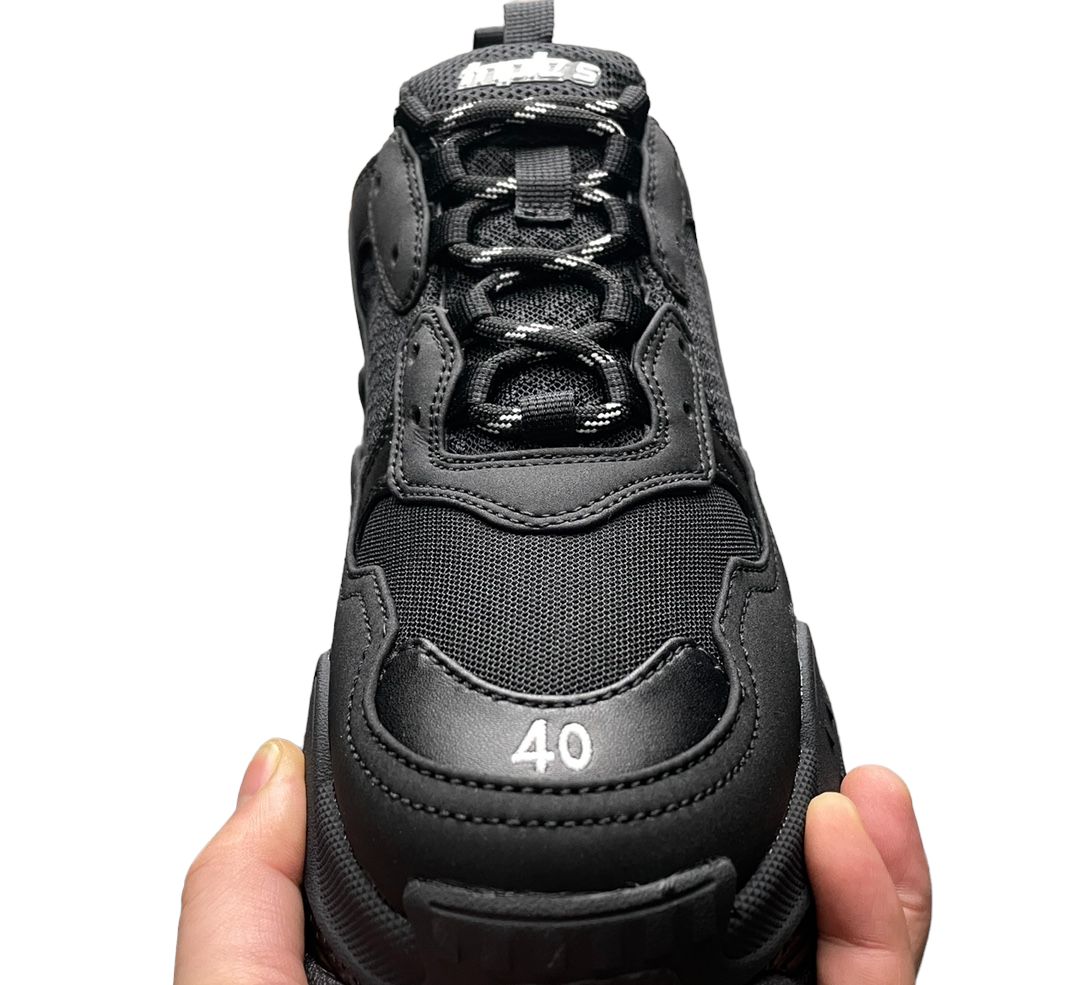 Balenciaga Triple S Clear Sole Sneaker In Black、mysite、Cacoeks