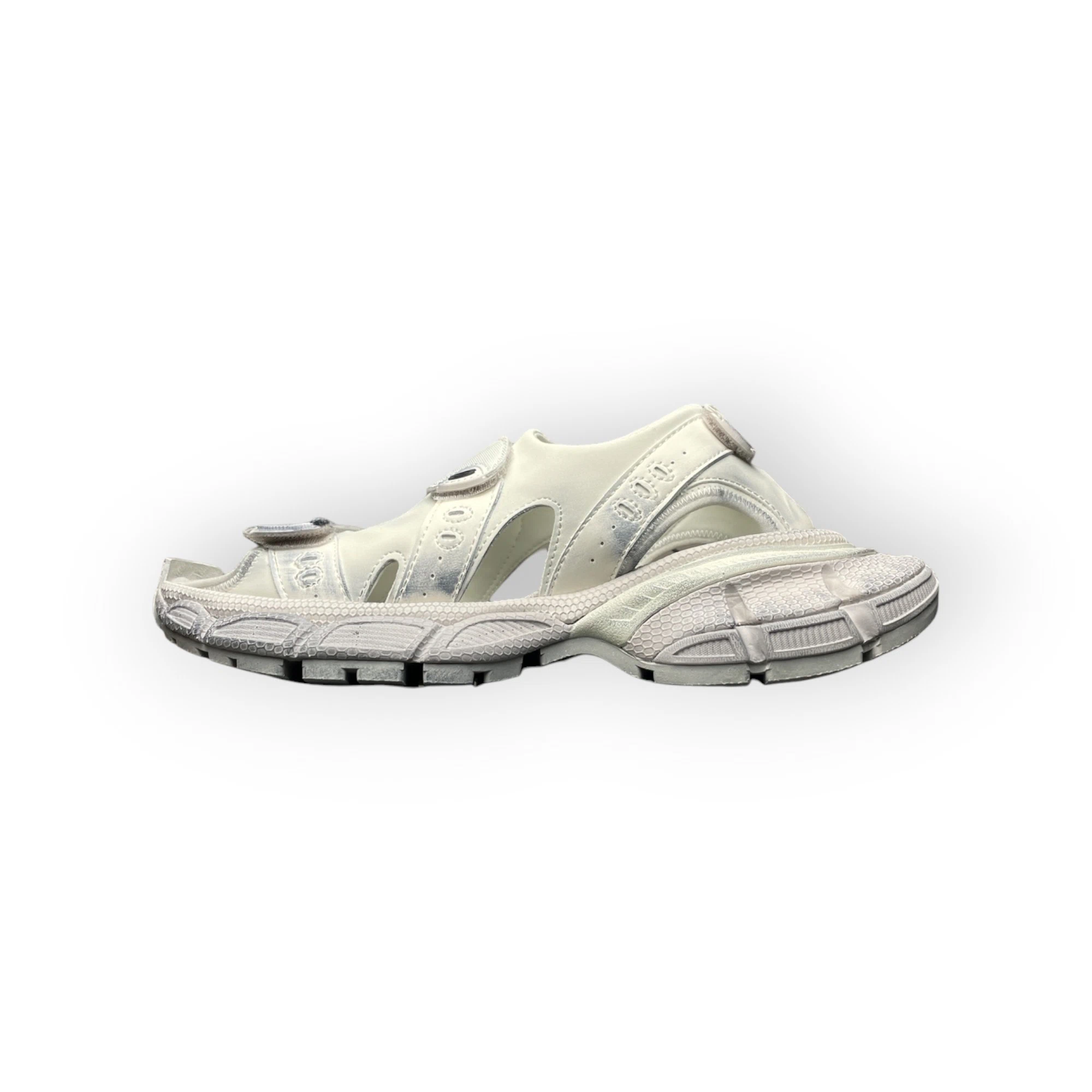 Balenciaga 3XL Sandals in White、mysite、Cacoeks