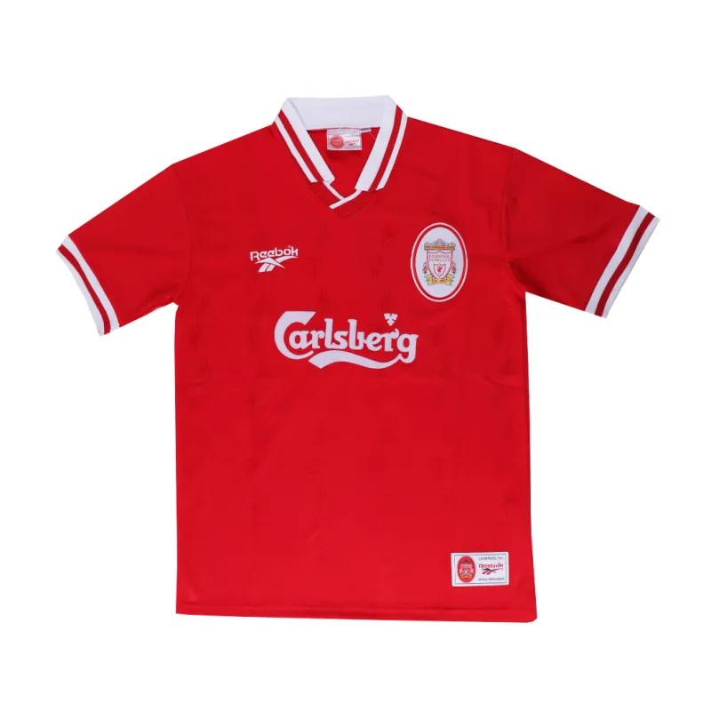 96-97 Liverpool home soccer jersey-Retro version: Ajax 24-25 Home Stadium Jersey - Fans Version mysite: Adidas luxuryfootballshirts.com: https://www.luxuryfootballshirts.com/