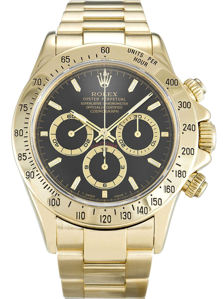 Replica Rolex Daytona 40mm Black Dial 16528-fasswatch