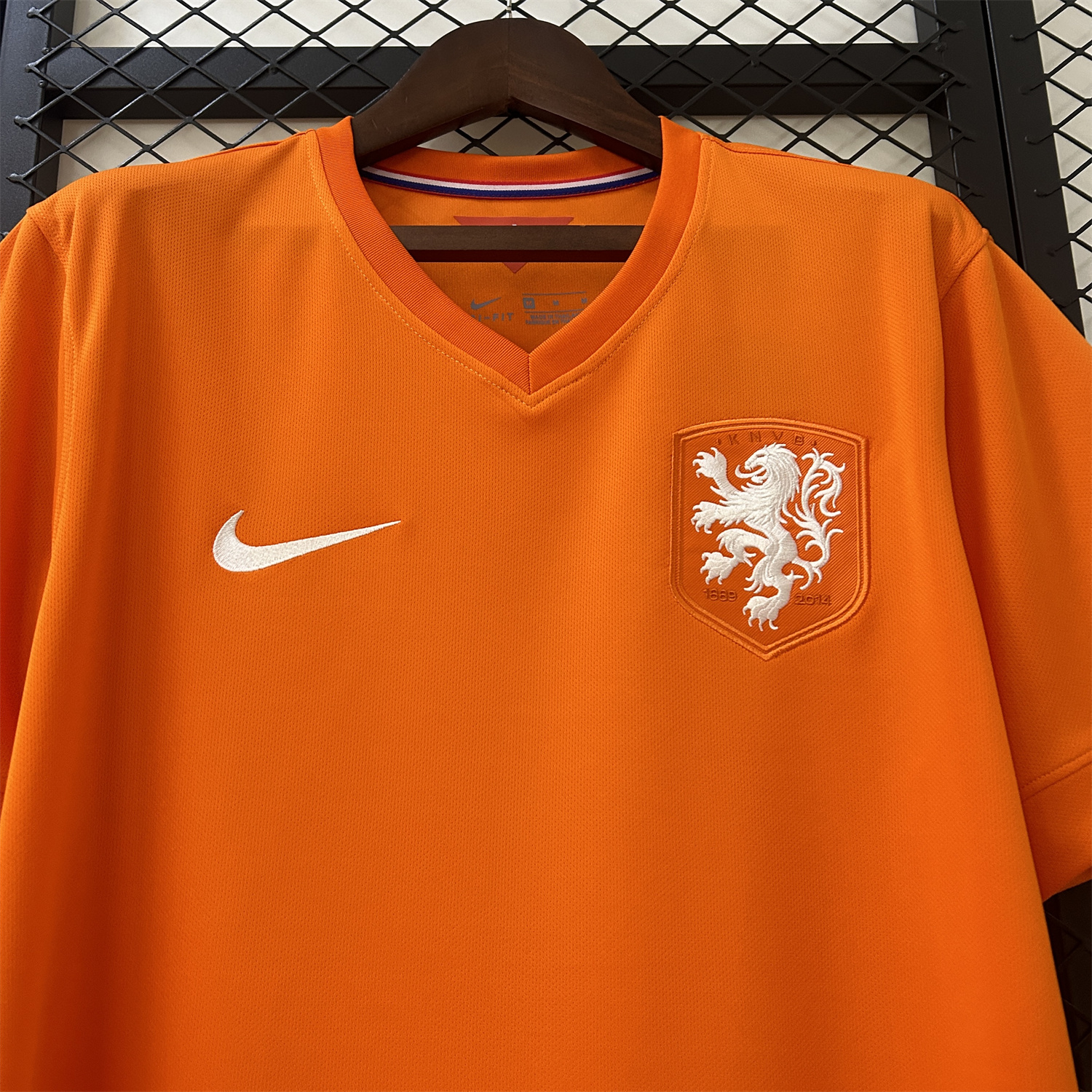 Funinjersey-Retro Netherlands 2014 Home Jersey