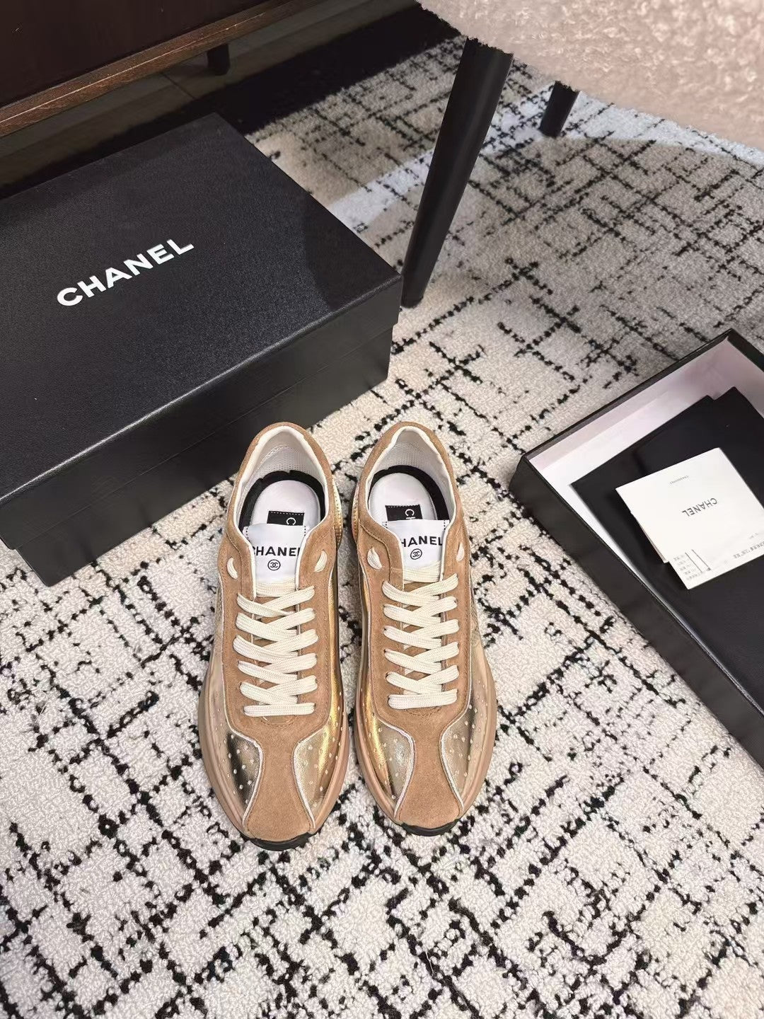 CLASSIC SNEAKERS IN PERU BROWN SHEEPSKIN AND SUEDE、mysite、Cacoeks