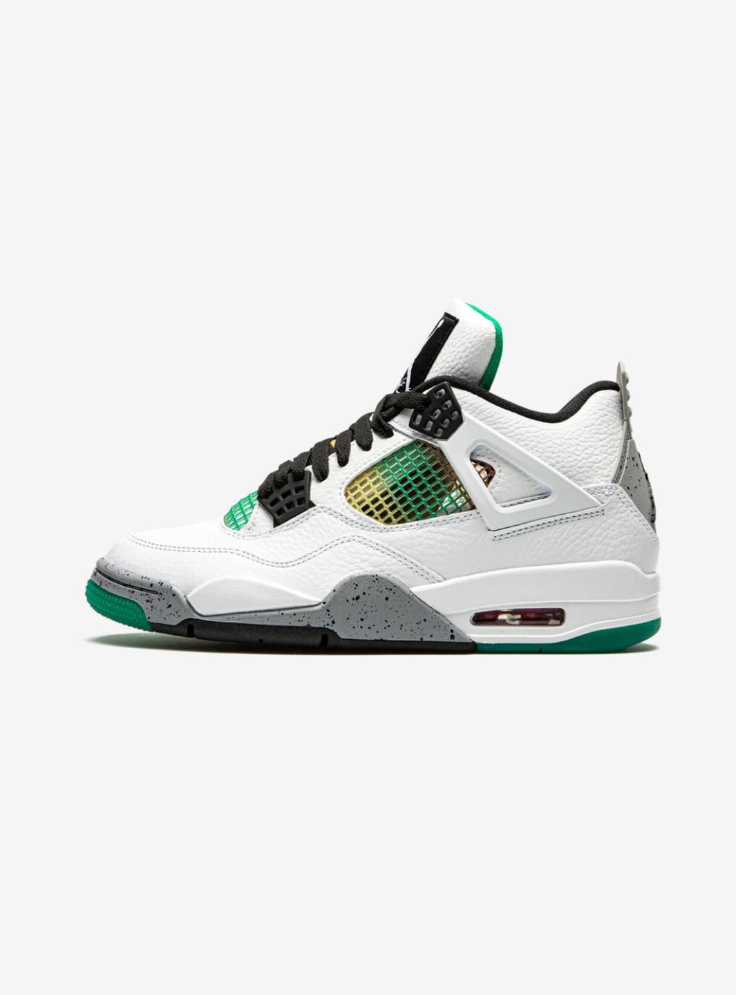 Air Jordan 4 Retro Lucid Green Rasta、JORDAN、Cacoeks