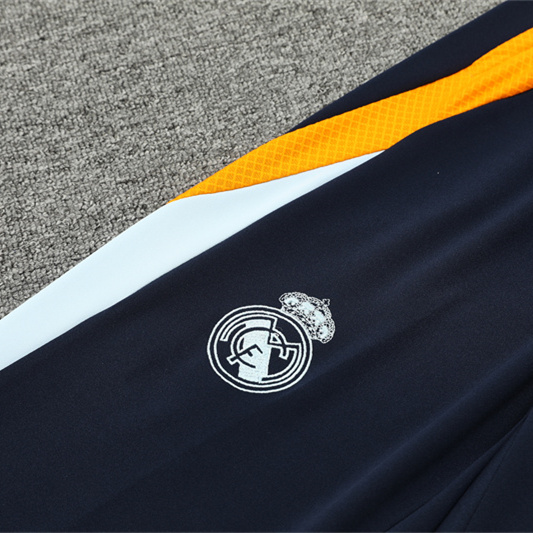 Higojerseys-Real Madrid 24-25 Long Sleeve Training Set - Player Version - Royal Blue