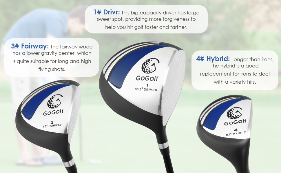 golf clubs