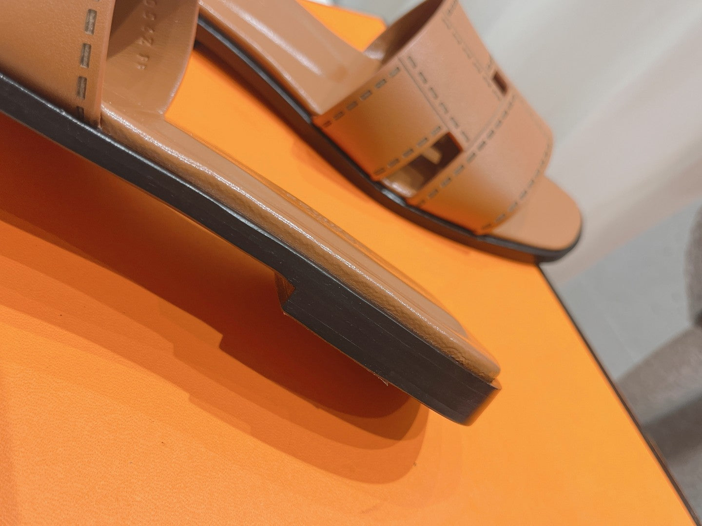 Idioma Sandal Tan Calfskin、mysite、Cacoeks