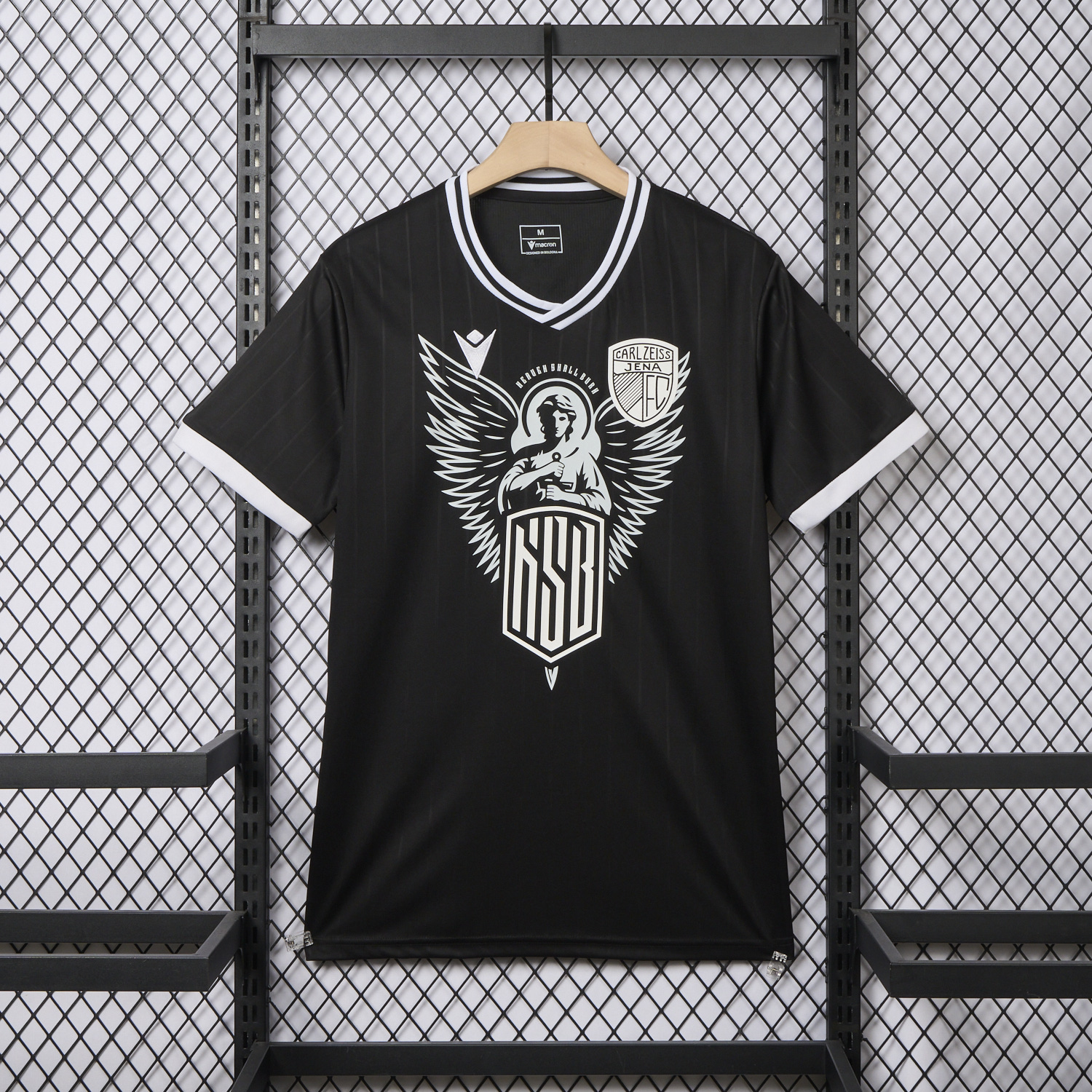 UltraTrikot-Carl Zeiss Jena 24-25 Black Pre-Match Special Jersey - Fans Version