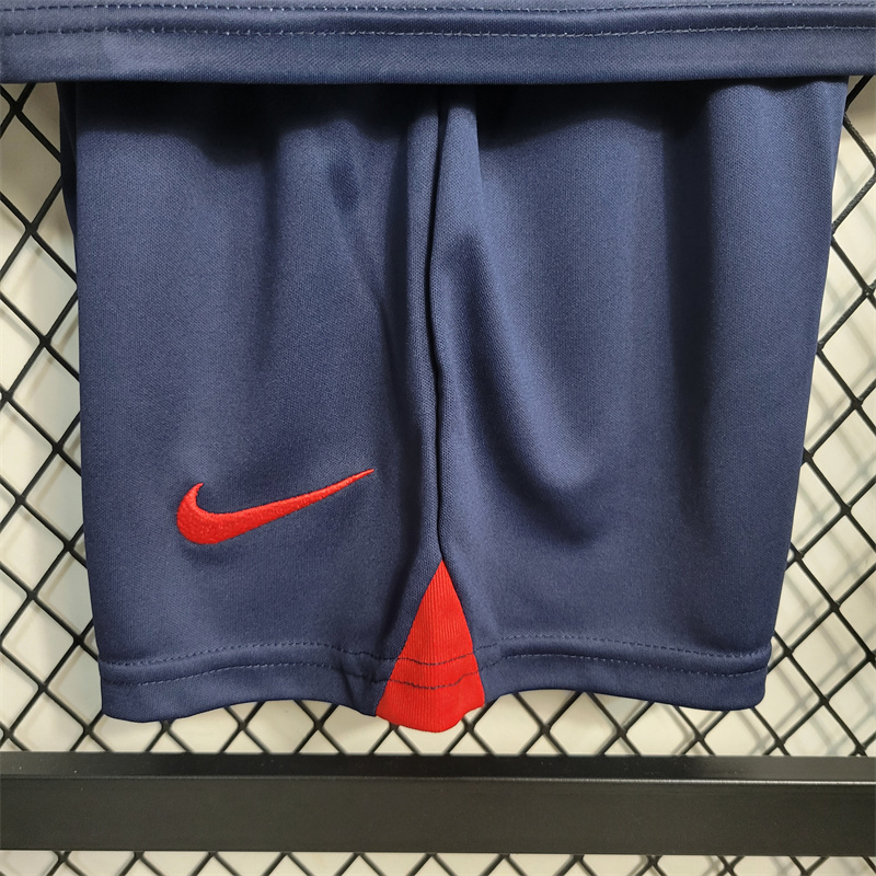 SIUjerseys-Paris Saint-Germain PSG 23-24 Home Kids kit