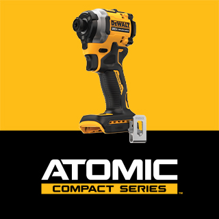 Graphic of DEWALT DCF850 Impact Driver and ATOMIC COMPACT SERIES logo. Graphic of DEWALT DCF850 Impact Driver and ATOMIC COMPACT SERIES logo.