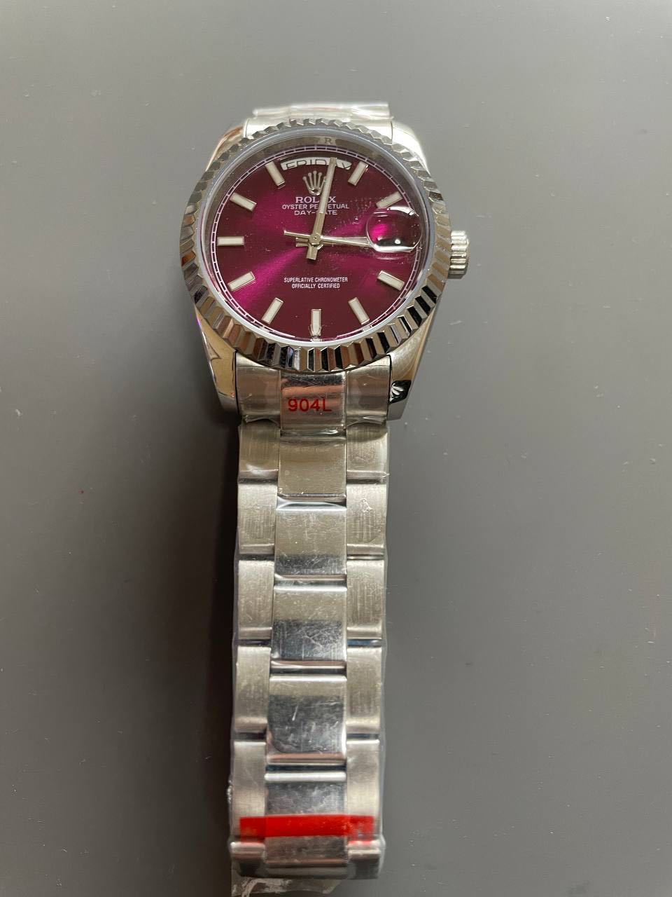 Rolex Day-Date 36 White Gold 118239-0304 Replica-fasswatch