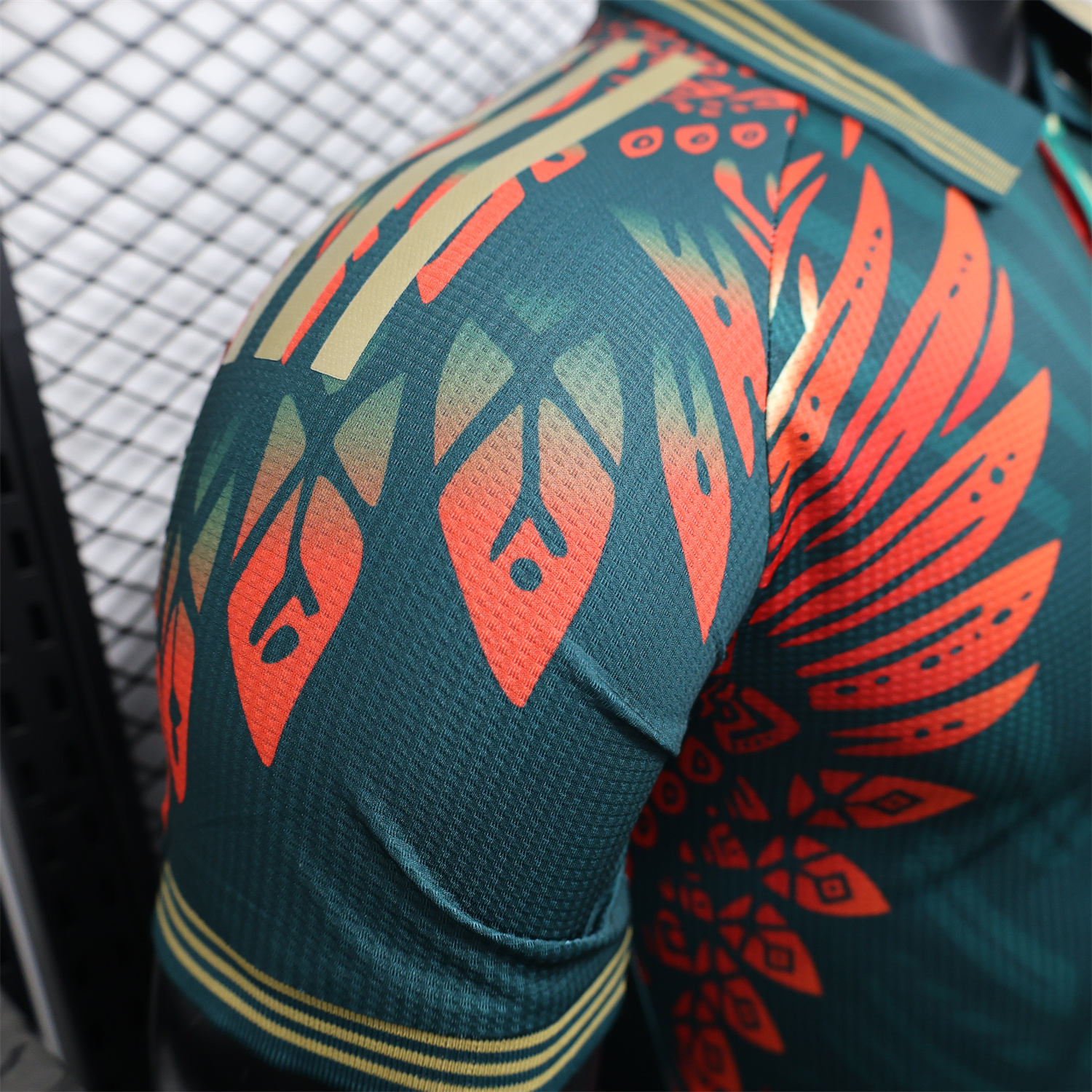 foot-Mexico 2025 Red Eagle Special Edition Green Jersey - Player Version